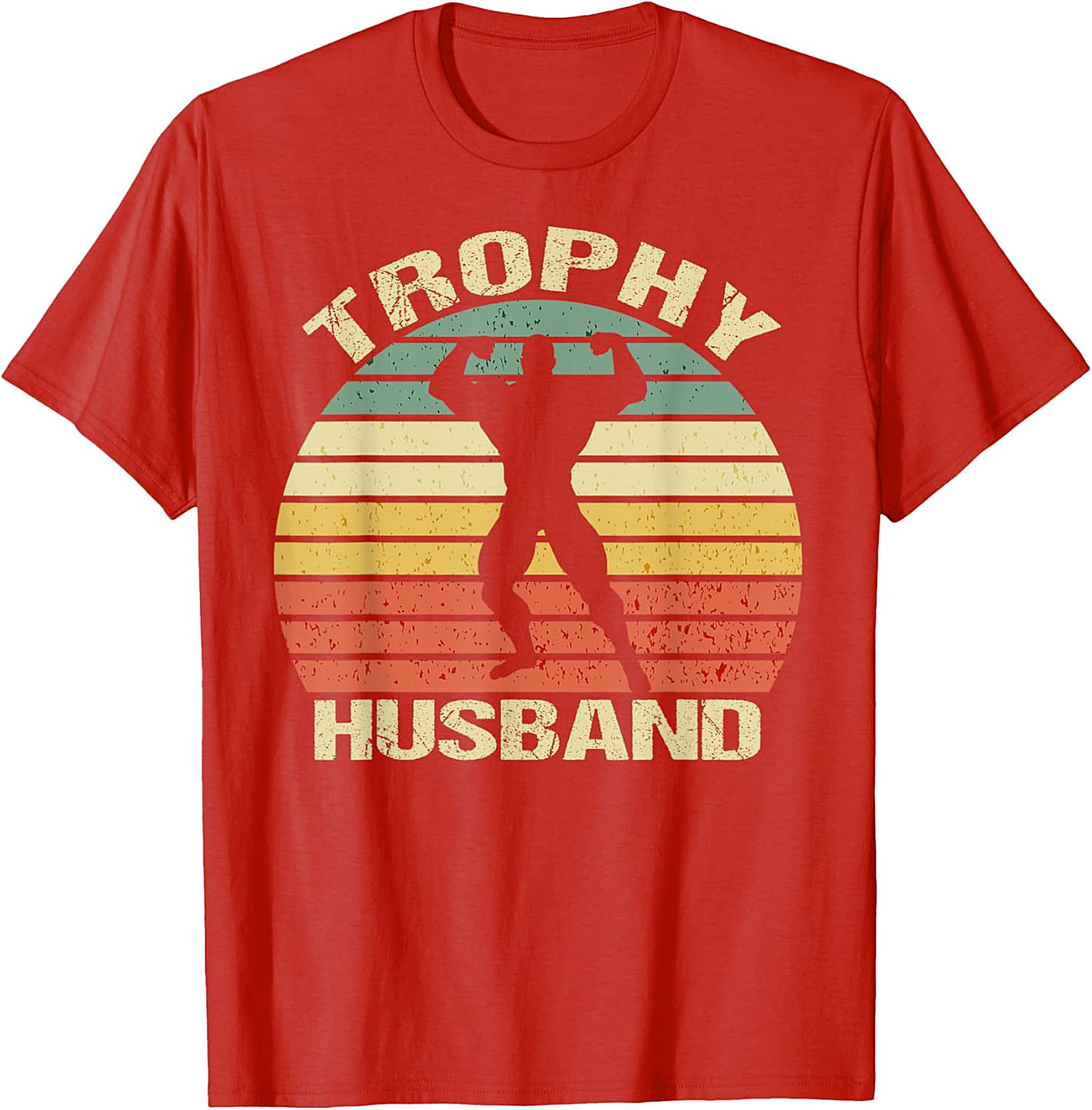 Retro Trophy Husband T-Shirt | Funny Graphic Tee for Men