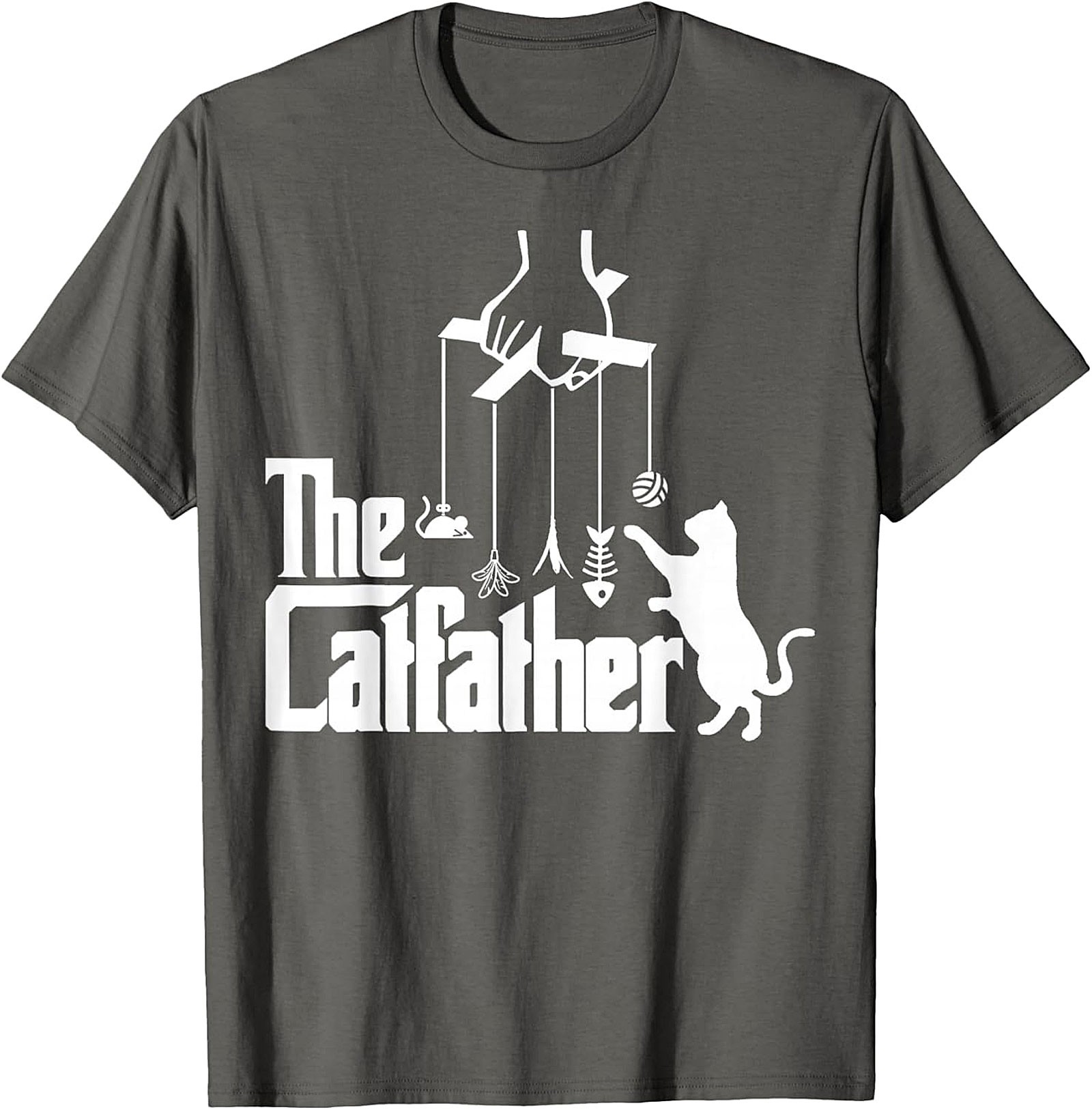 The Catfather Graphic Tee | Funny Cat Lover Unisex Shirt