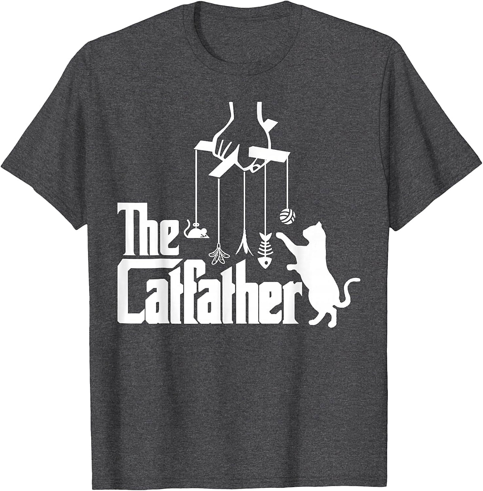 The Catfather Graphic Tee | Funny Cat Lover Unisex Shirt
