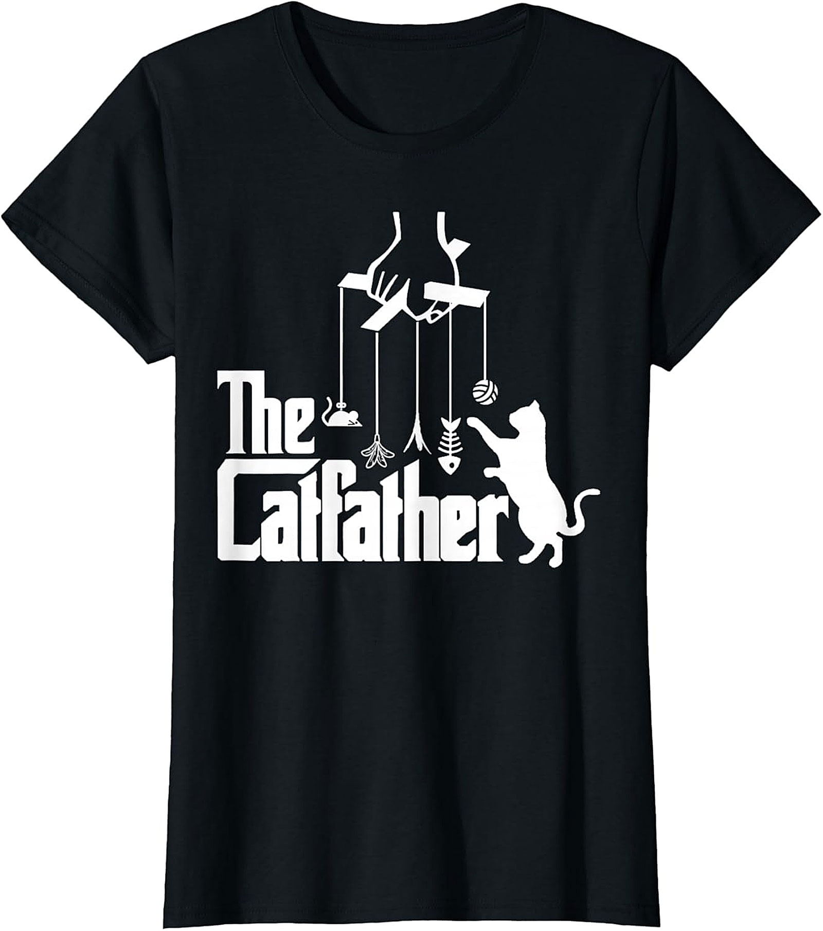 The Catfather Graphic Tee | Funny Cat Lover Unisex Shirt