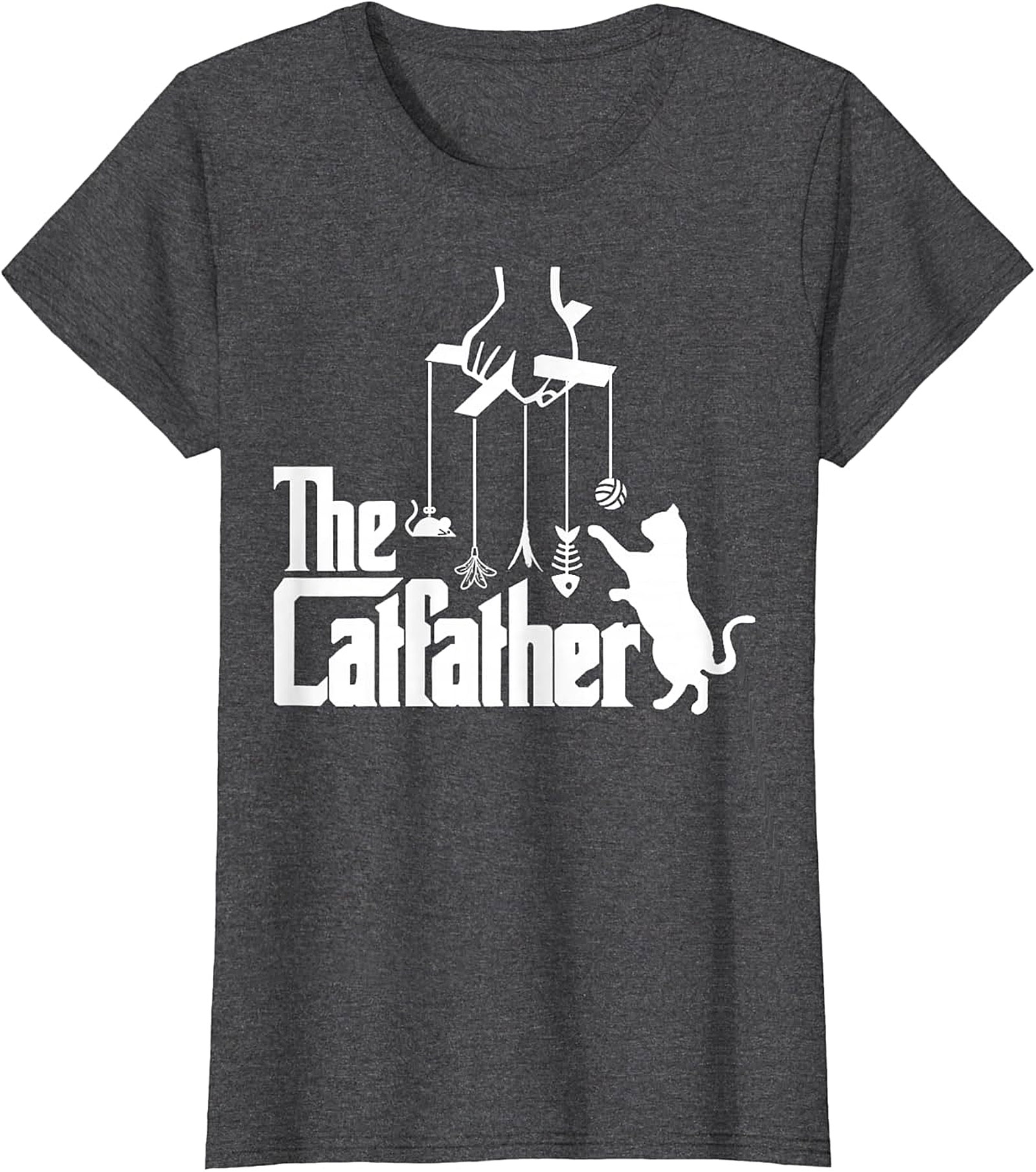 The Catfather Graphic Tee | Funny Cat Lover Unisex Shirt