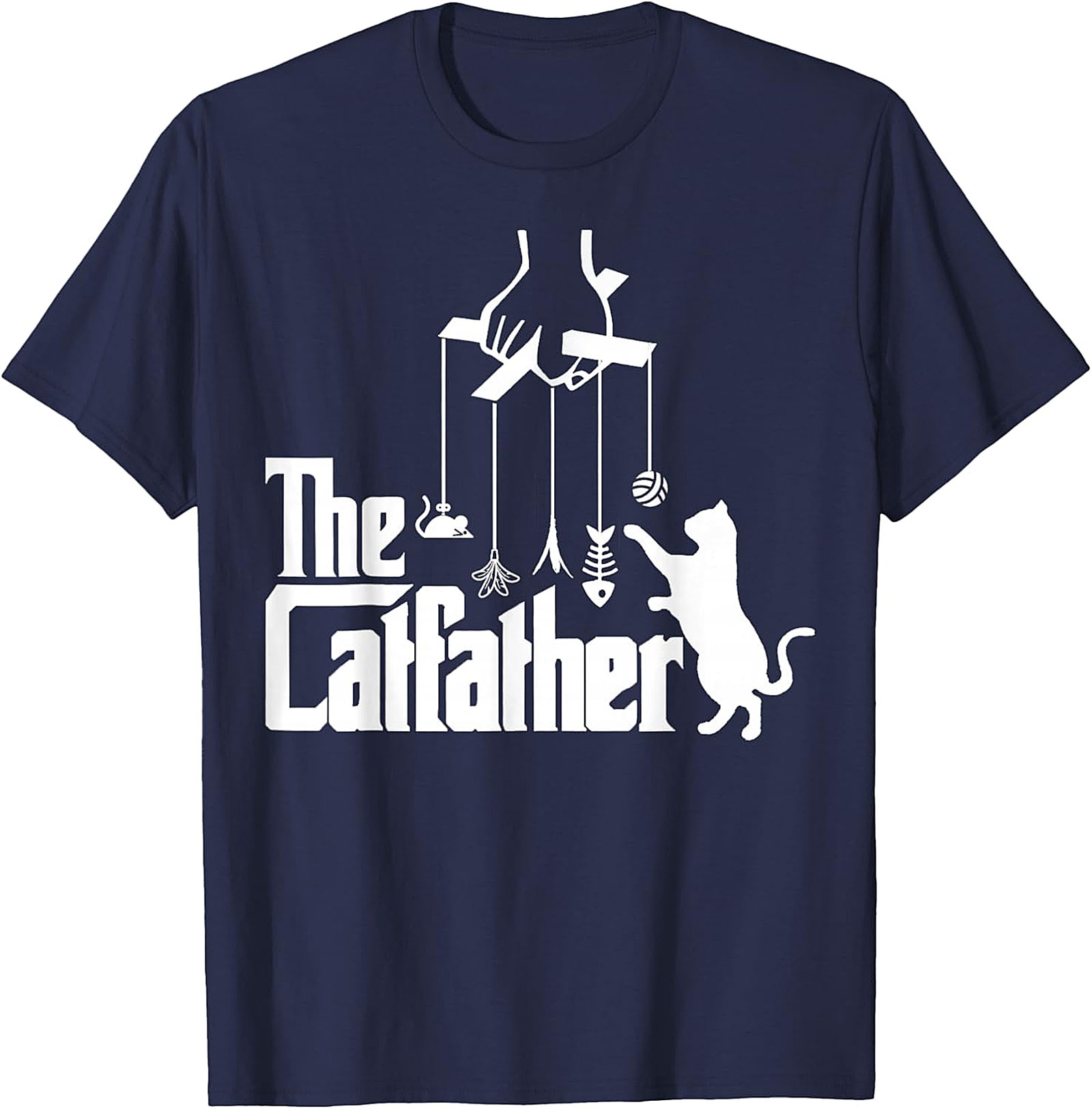 The Catfather Graphic Tee | Funny Cat Lover Unisex Shirt