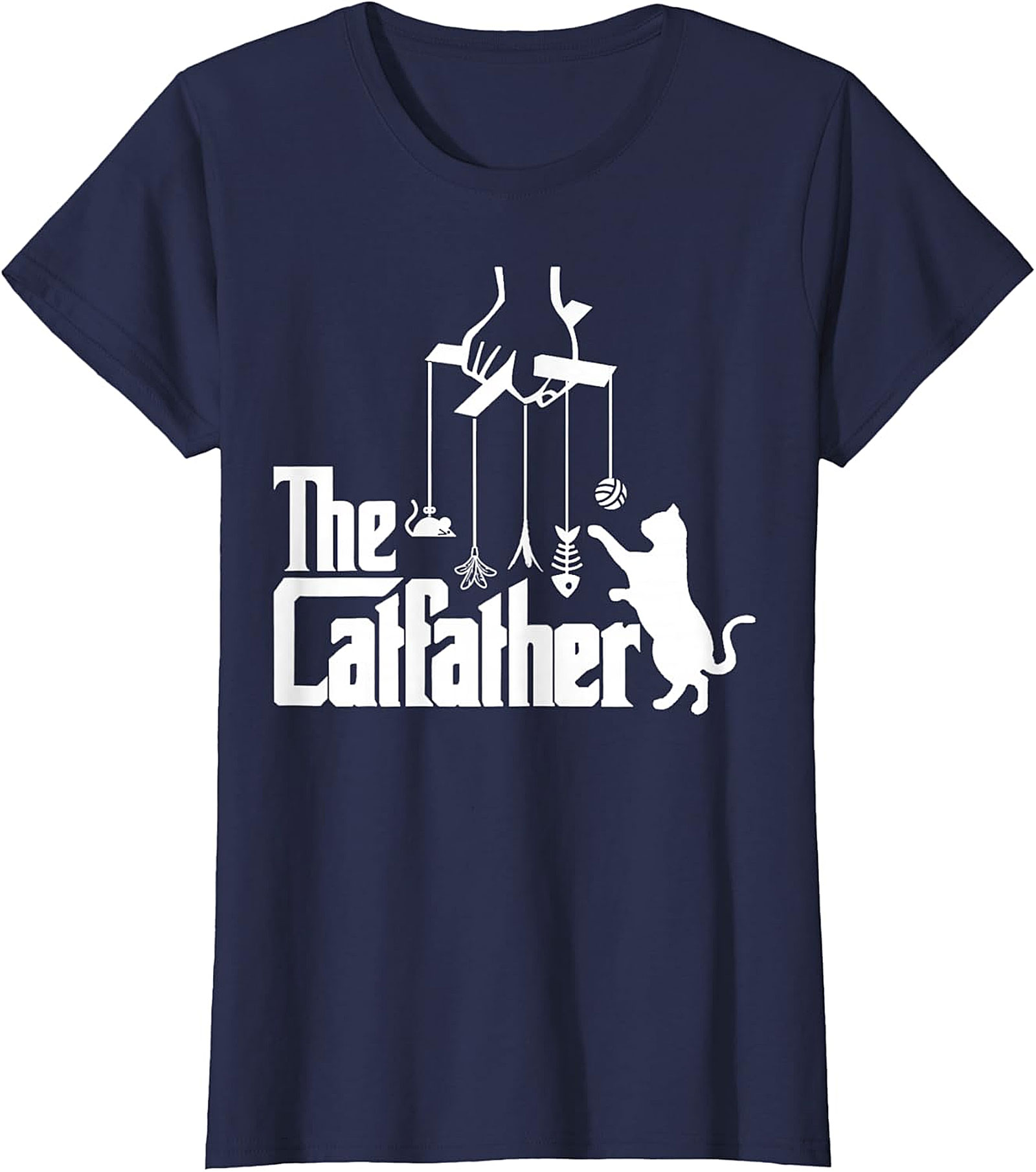 The Catfather Graphic Tee | Funny Cat Lover Unisex Shirt