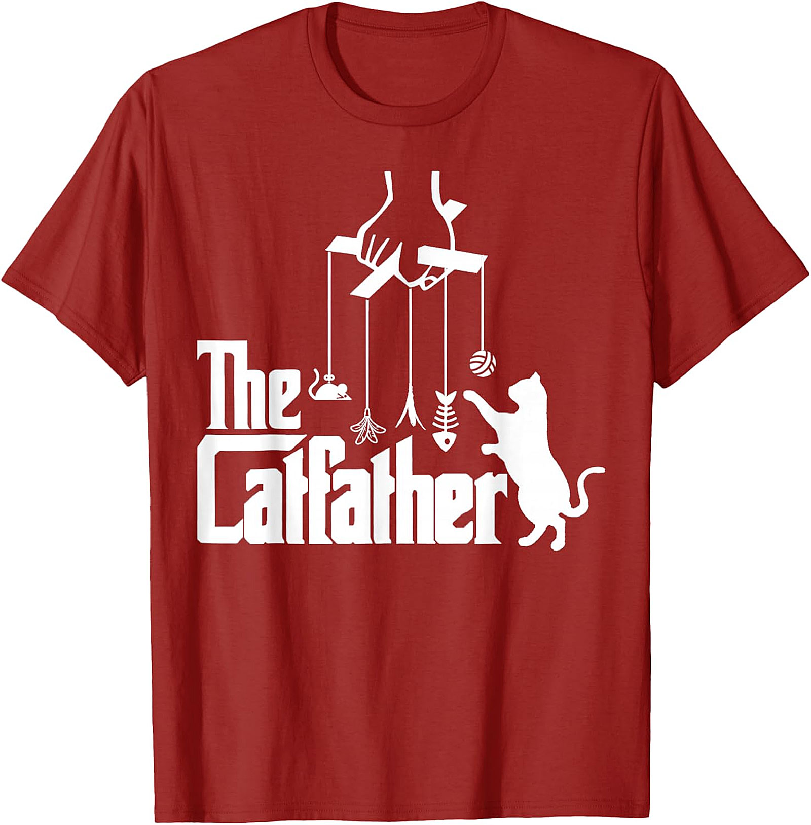 The Catfather Graphic Tee | Funny Cat Lover Unisex Shirt