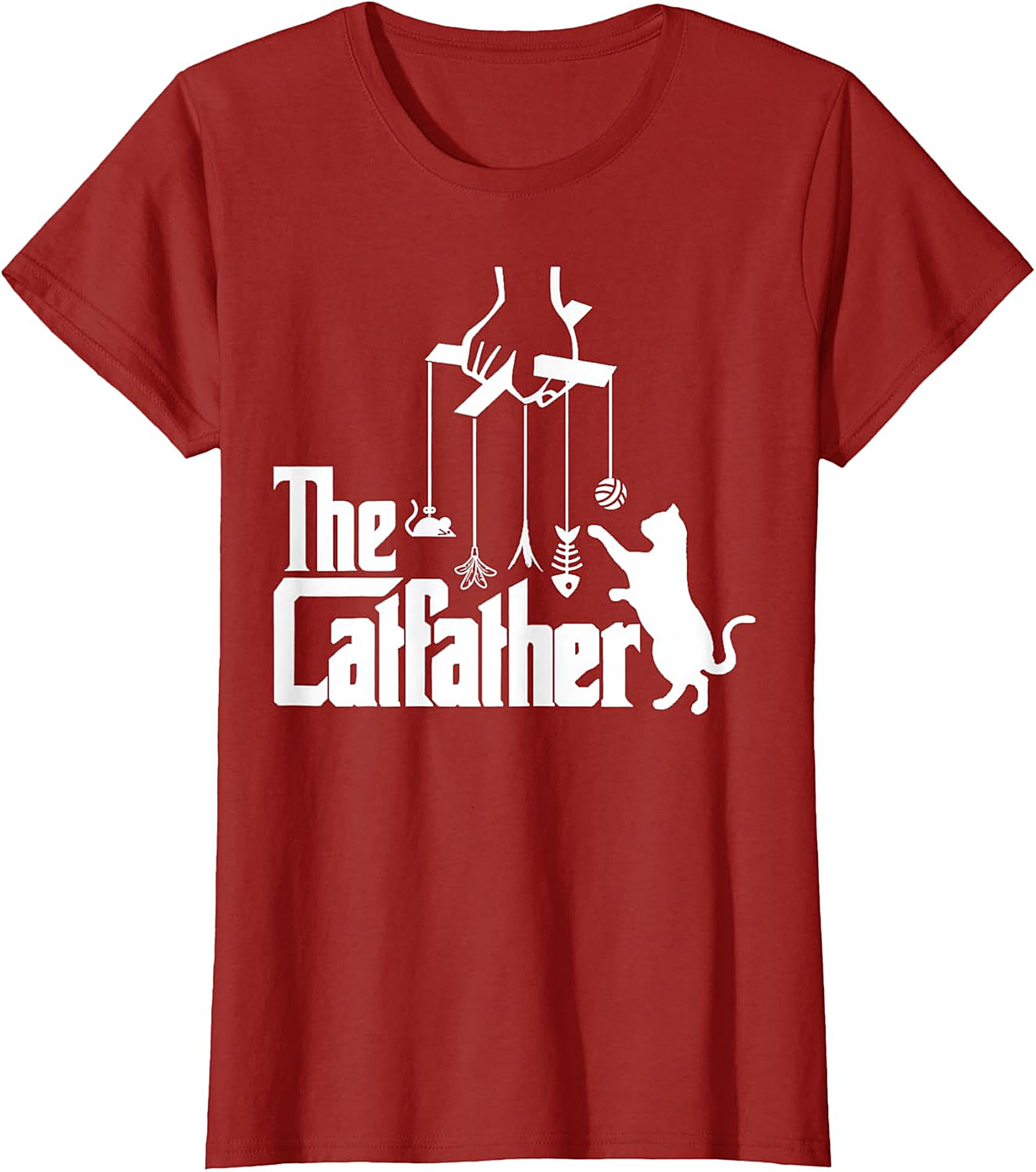 The Catfather Graphic Tee | Funny Cat Lover Unisex Shirt