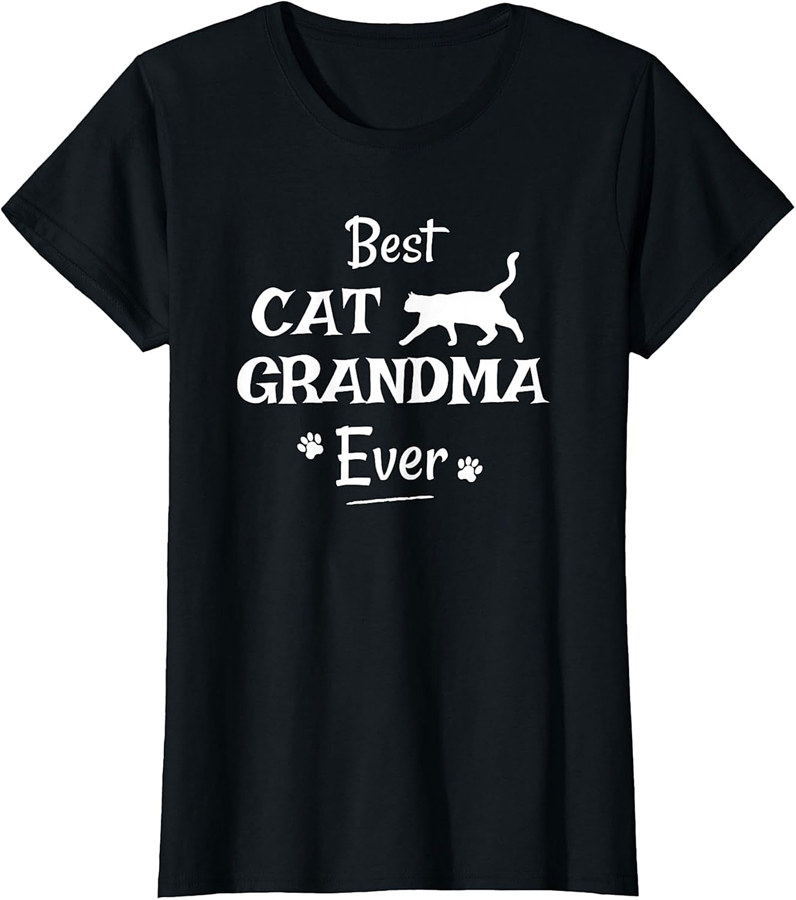  Best Cat Grandma Ever T-Shirt | Funny Cat Lover Gift