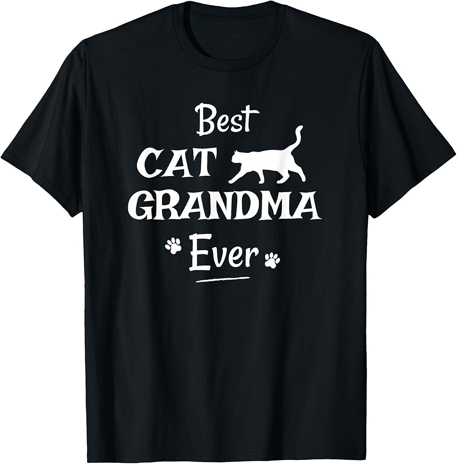 Best Cat Grandma Ever T-Shirt | Funny Cat Lover Gift