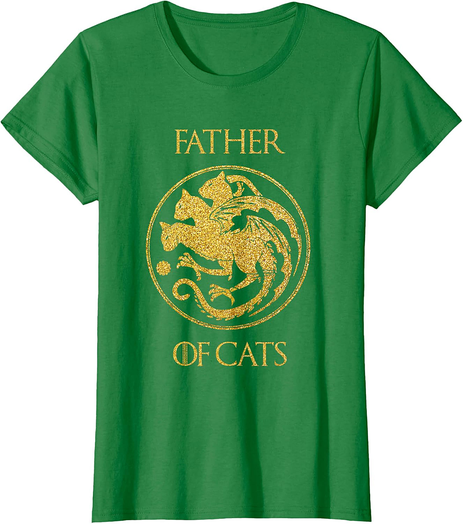  Father of Cats Graphic Tee | Funny Cat Dad Shirt