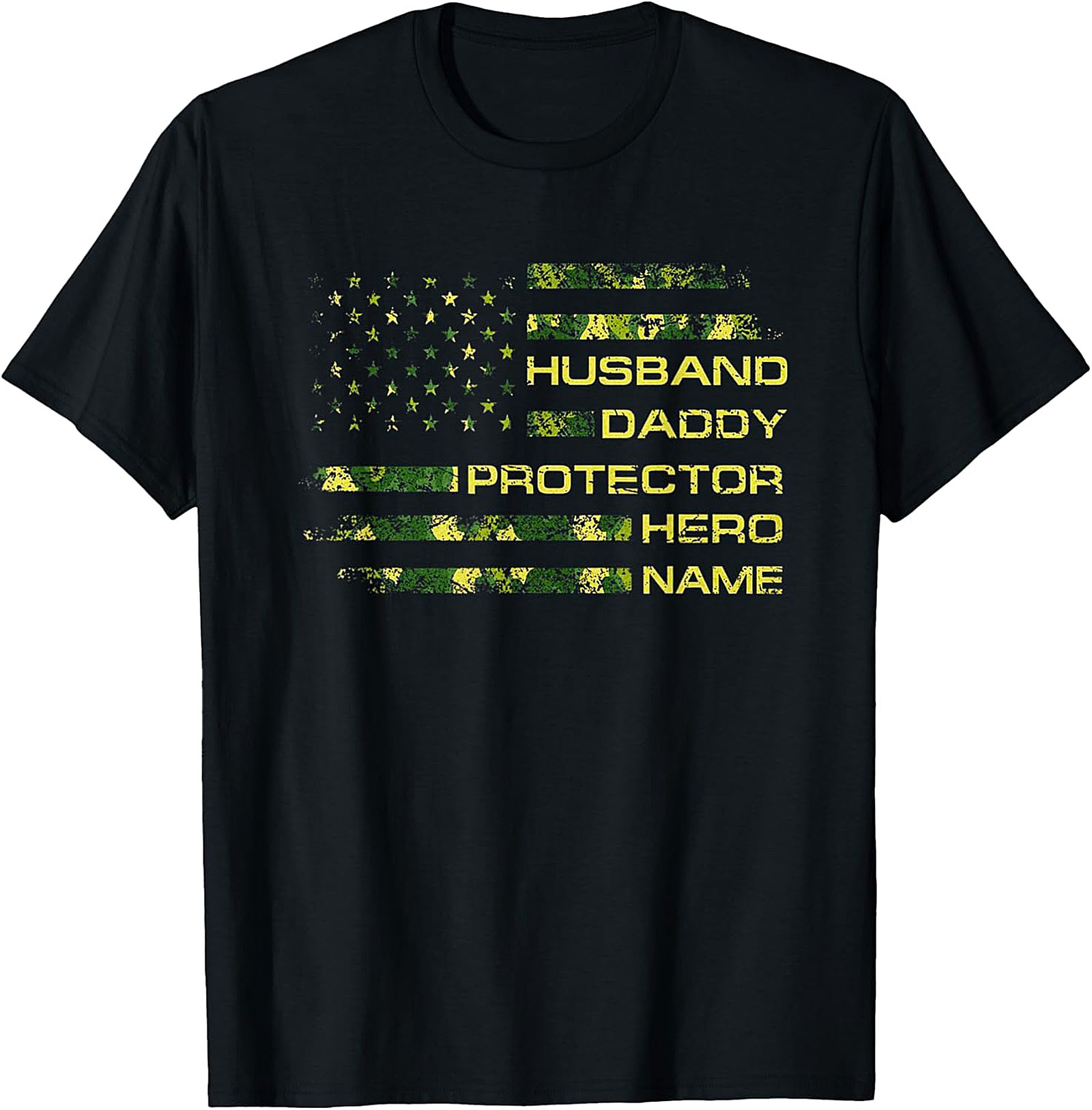 Custom Husband Daddy Protector Hero Tee | Personalized Dad Gift