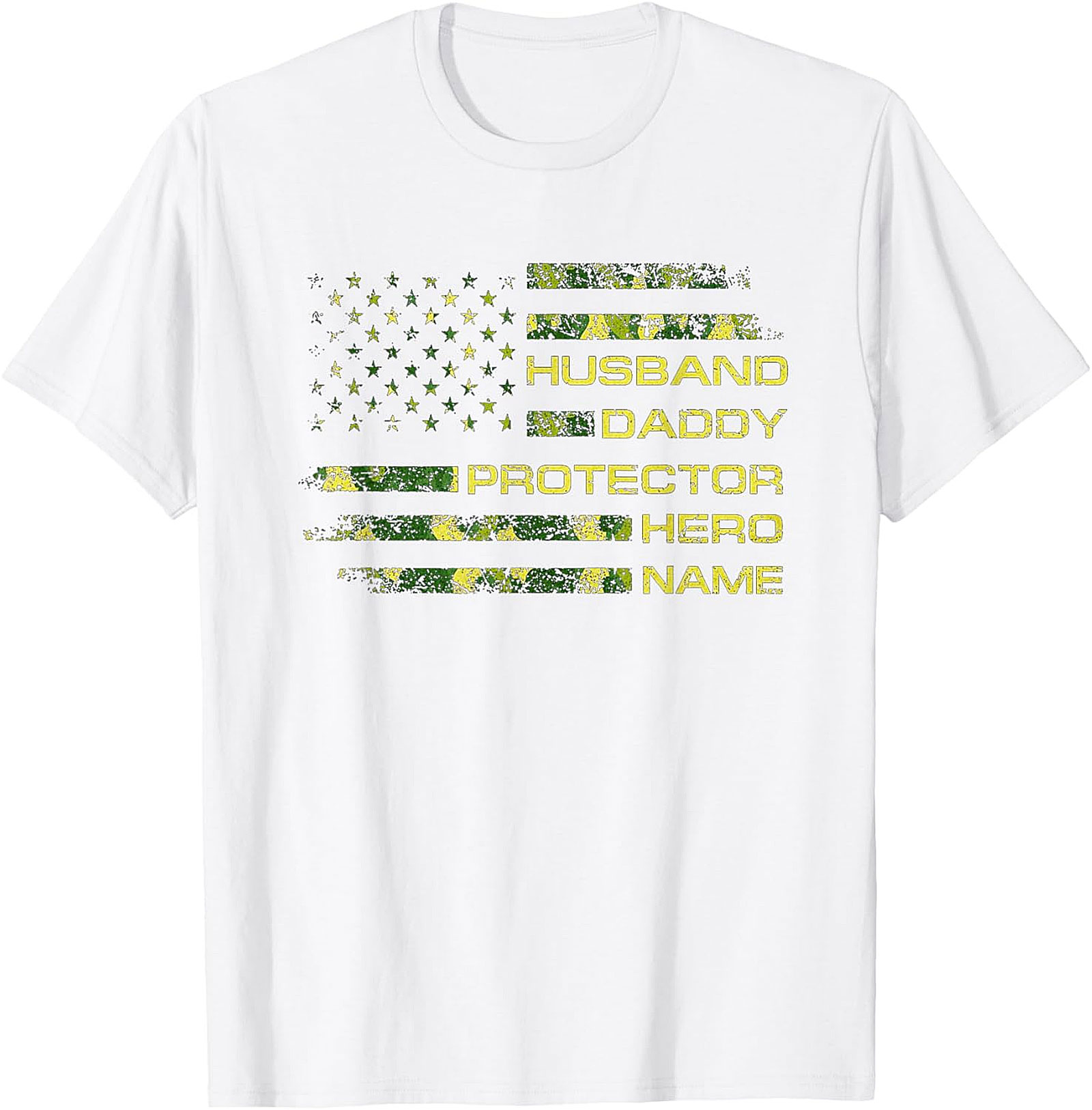 Custom Husband Daddy Protector Hero Tee | Personalized Dad Gift