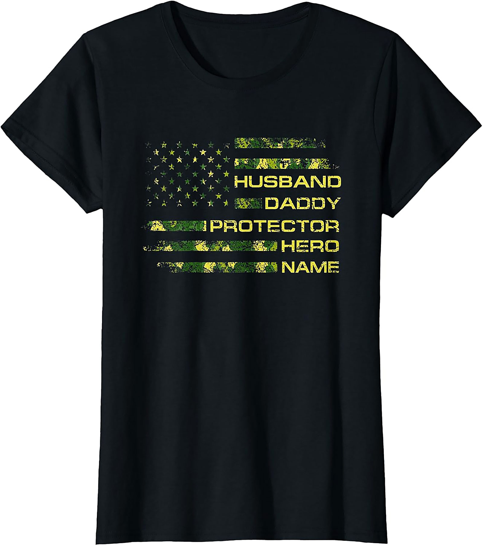 Custom Husband Daddy Protector Hero Tee | Personalized Dad Gift