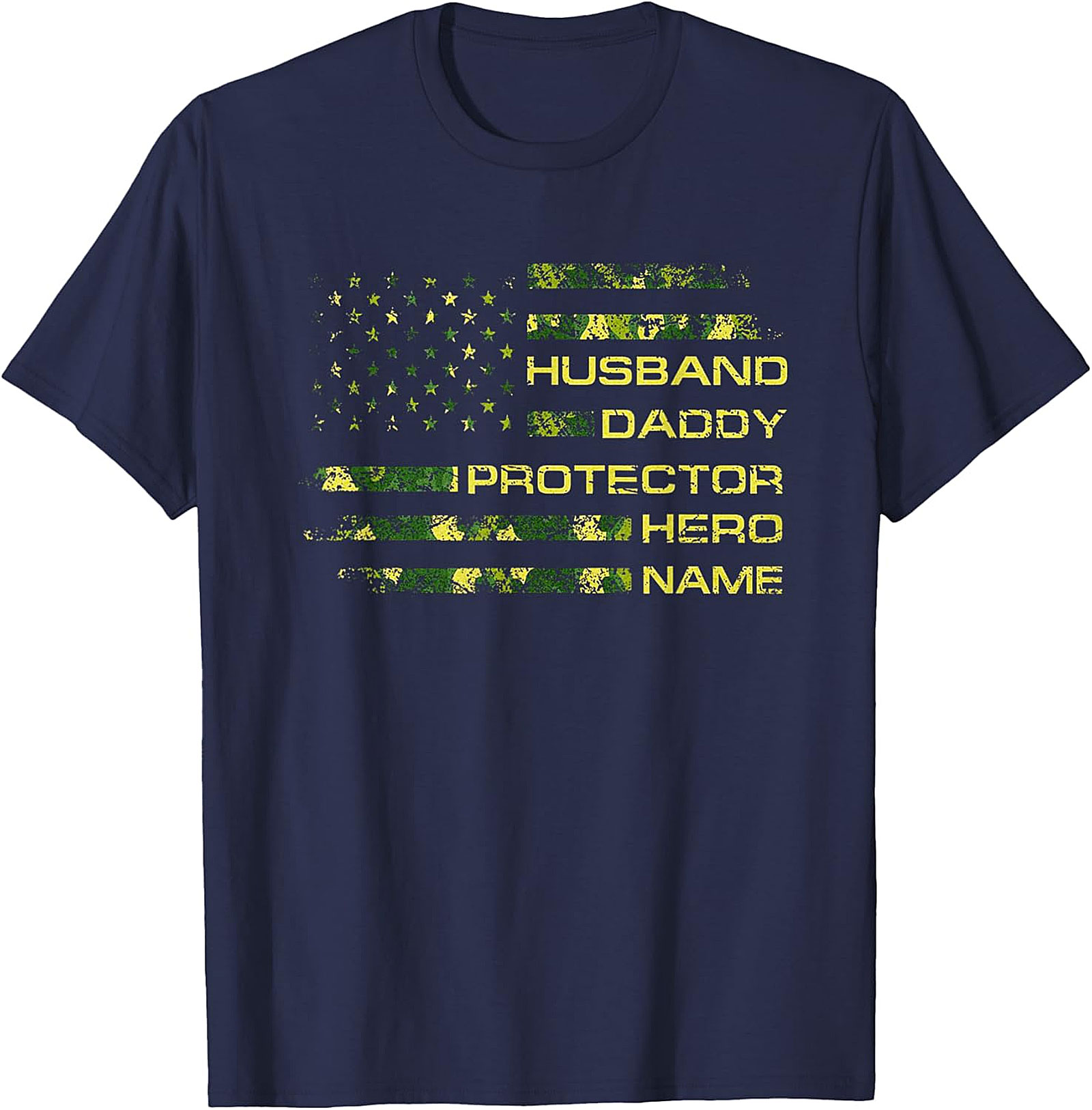 Custom Husband Daddy Protector Hero Tee | Personalized Dad Gift
