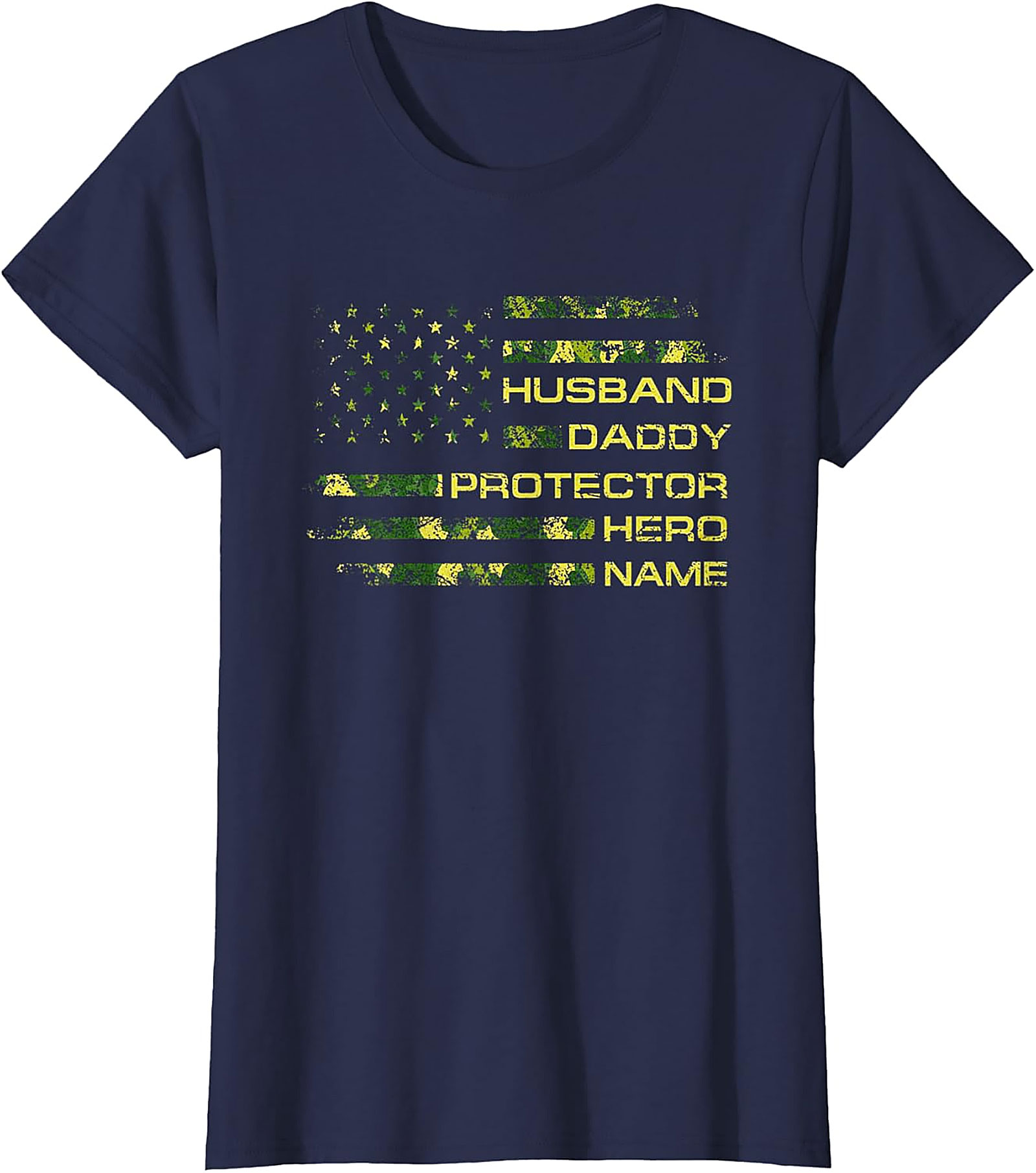 Custom Husband Daddy Protector Hero Tee | Personalized Dad Gift