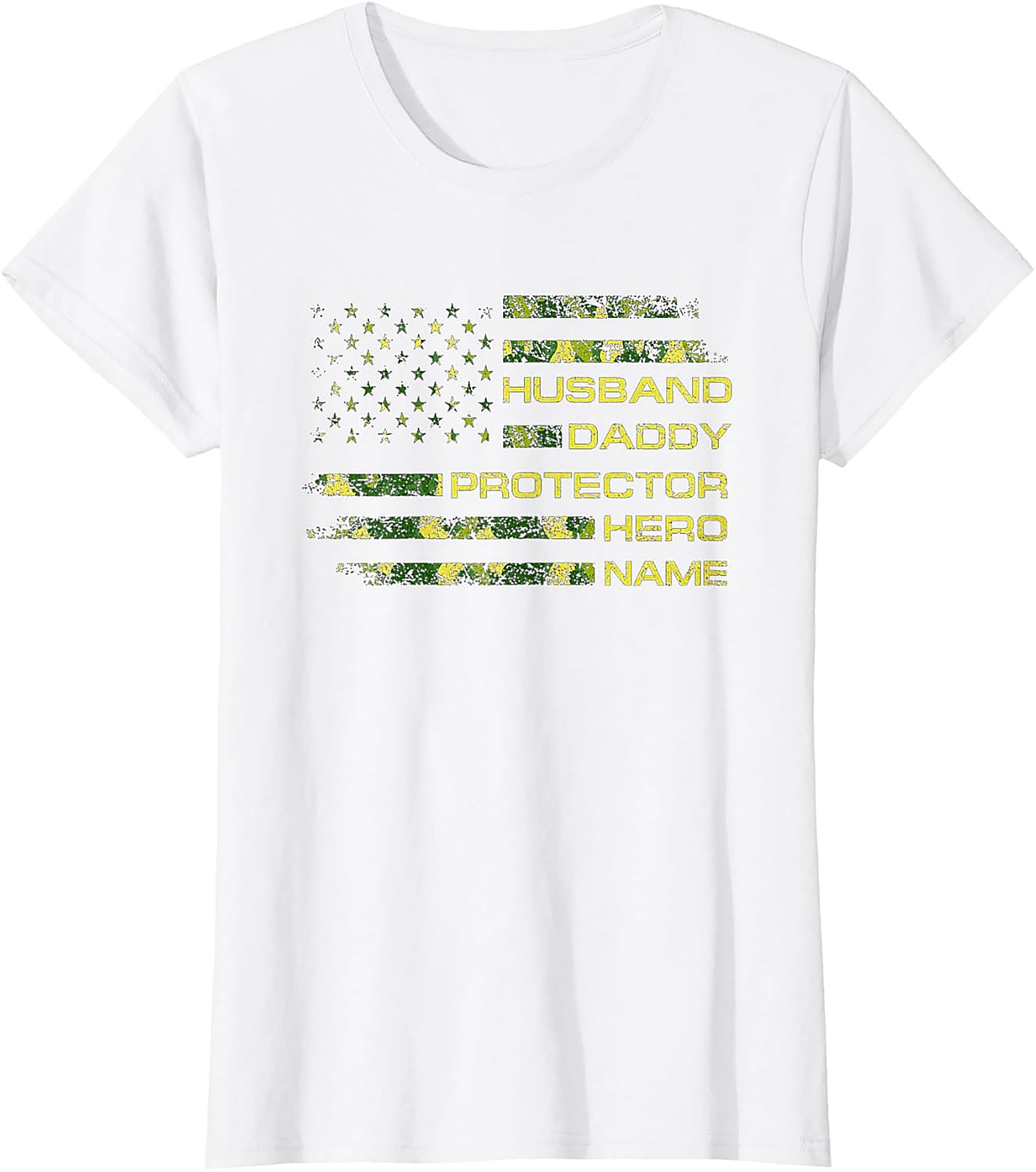 Custom Husband Daddy Protector Hero Tee | Personalized Dad Gift
