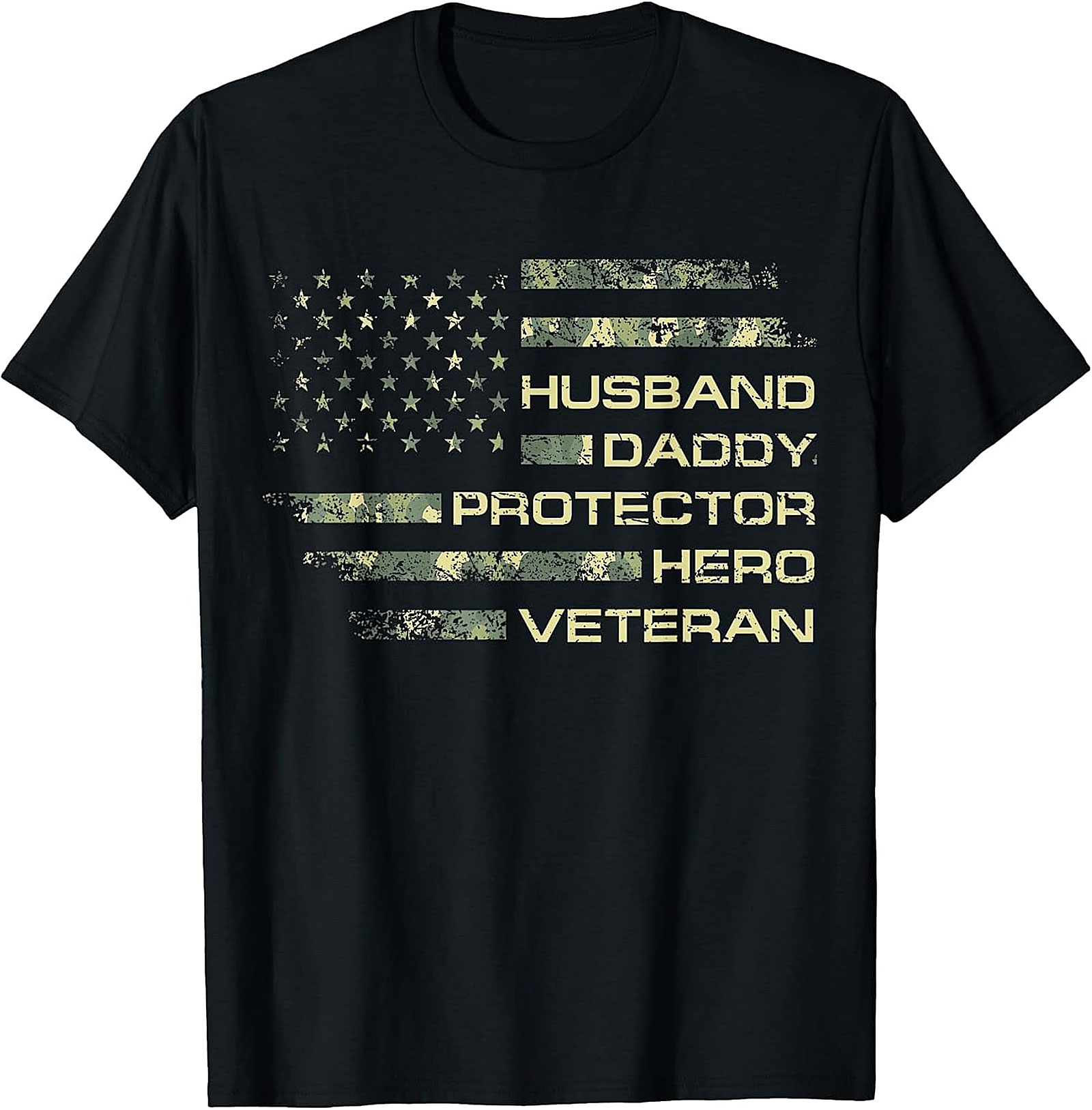 Veteran Dad T-Shirt | Patriotic Husband & Father Gift