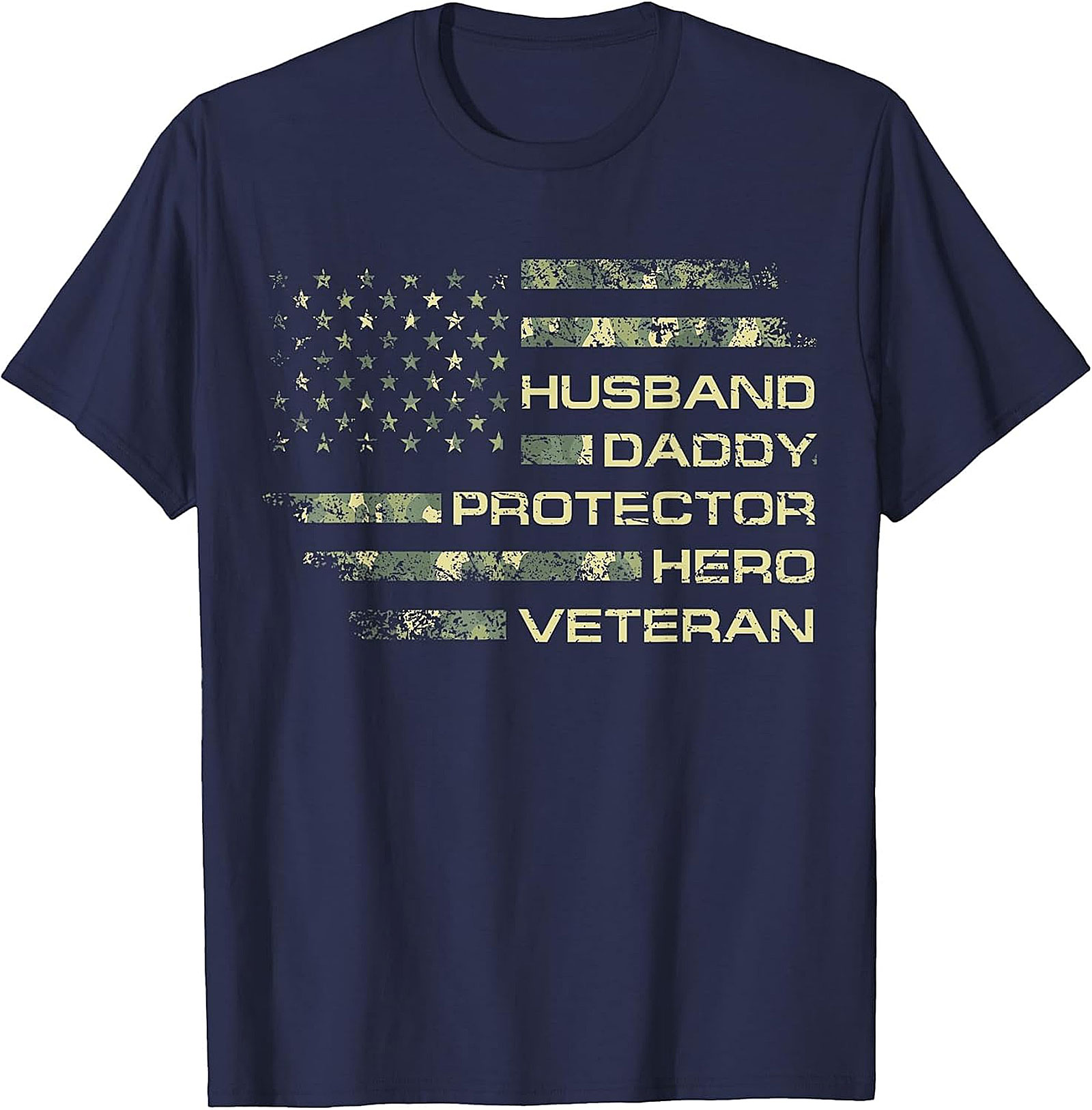 Veteran Dad T-Shirt | Patriotic Husband & Father Gift