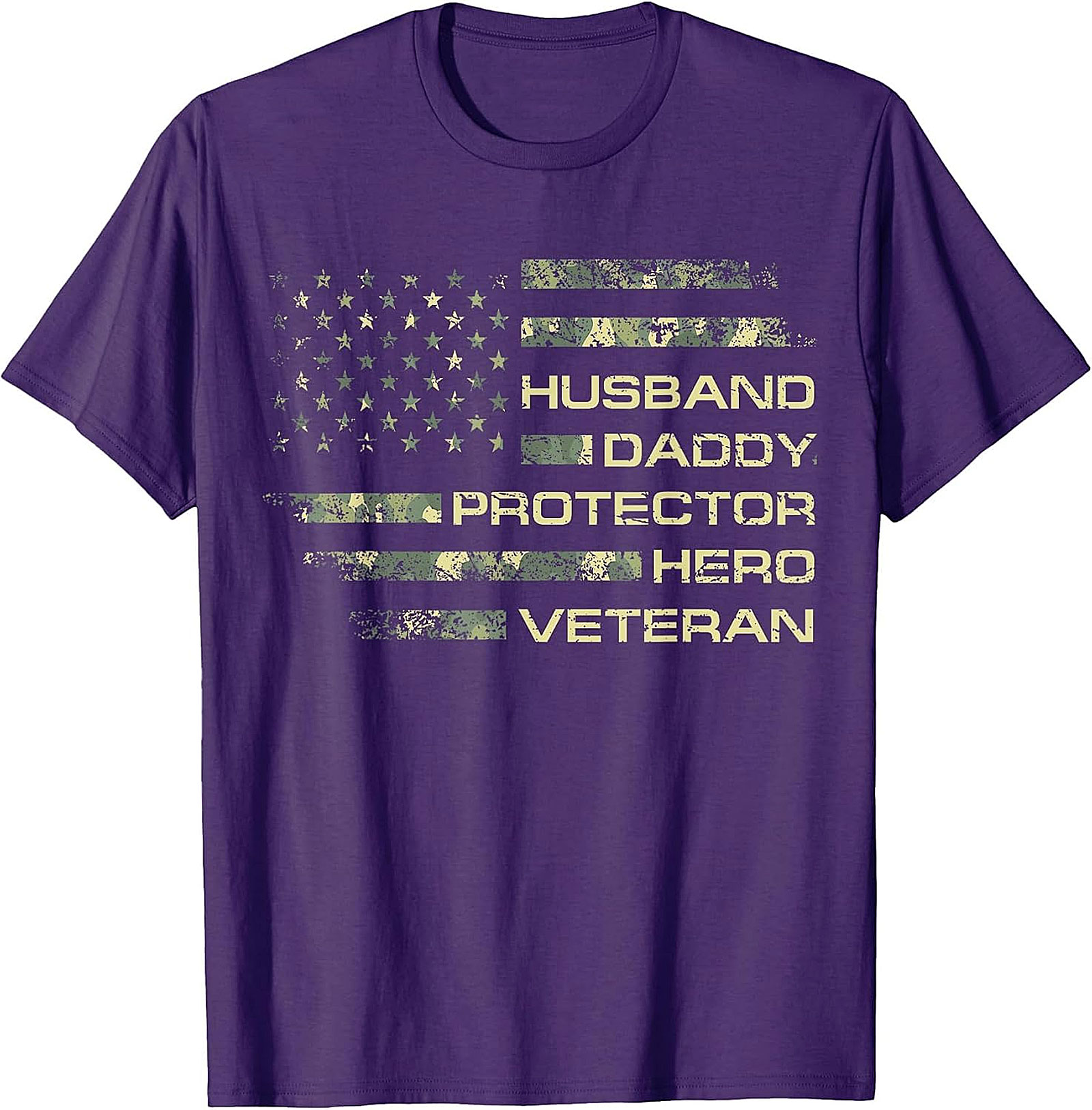 Veteran Dad T-Shirt | Patriotic Husband & Father Gift