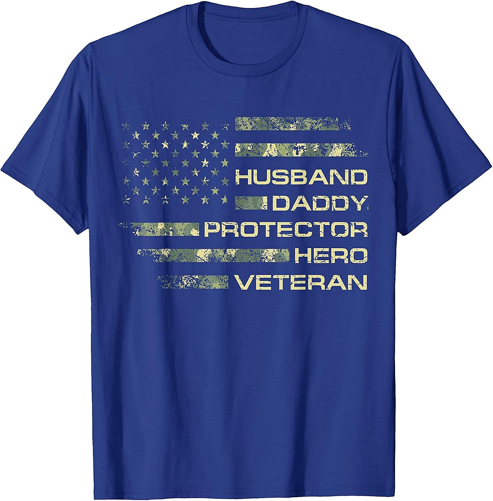 Veteran Dad T-Shirt | Patriotic Husband & Father Gift