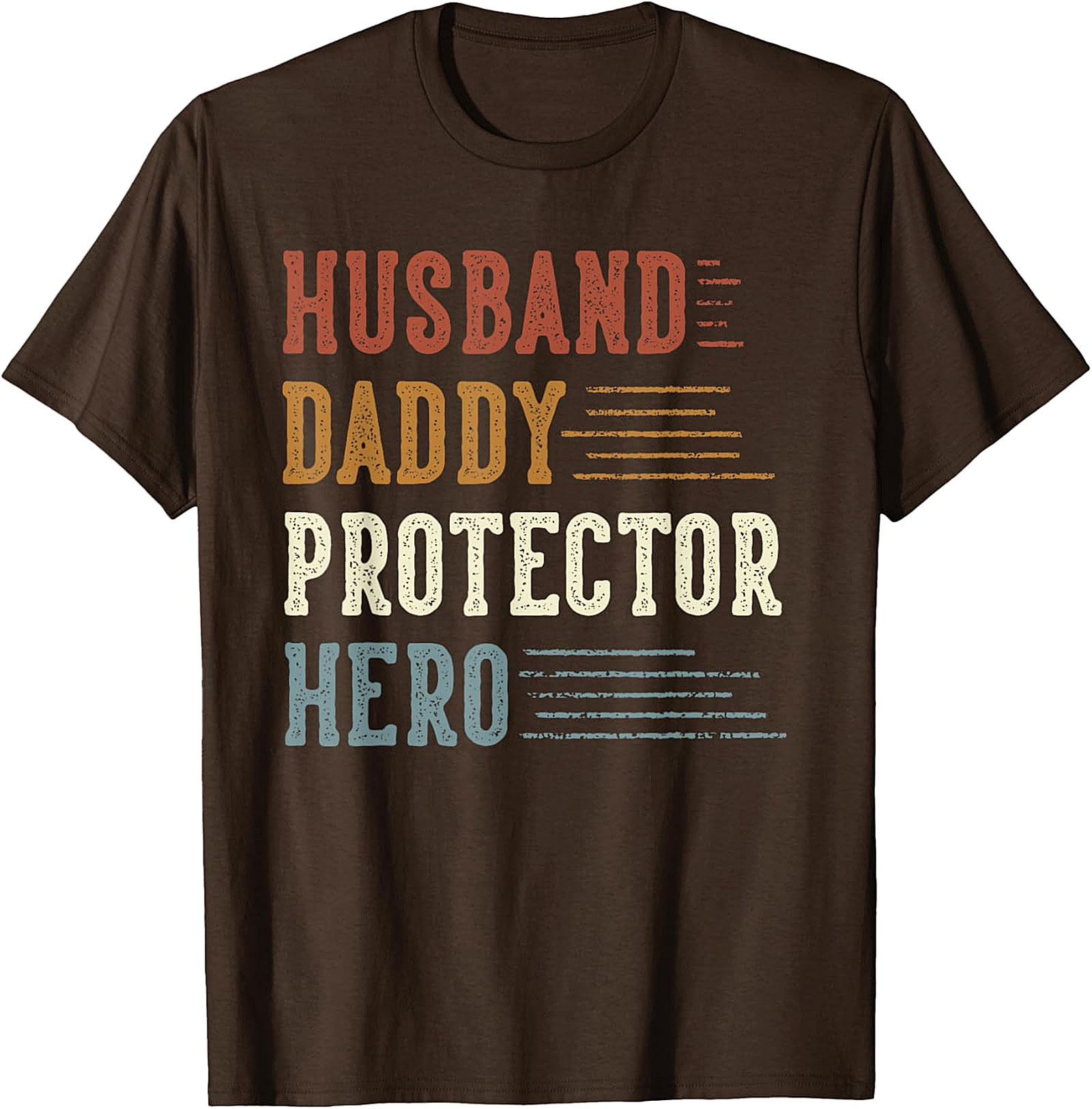 Husband Daddy Protector Hero T-Shirt | Dad Gift Tee