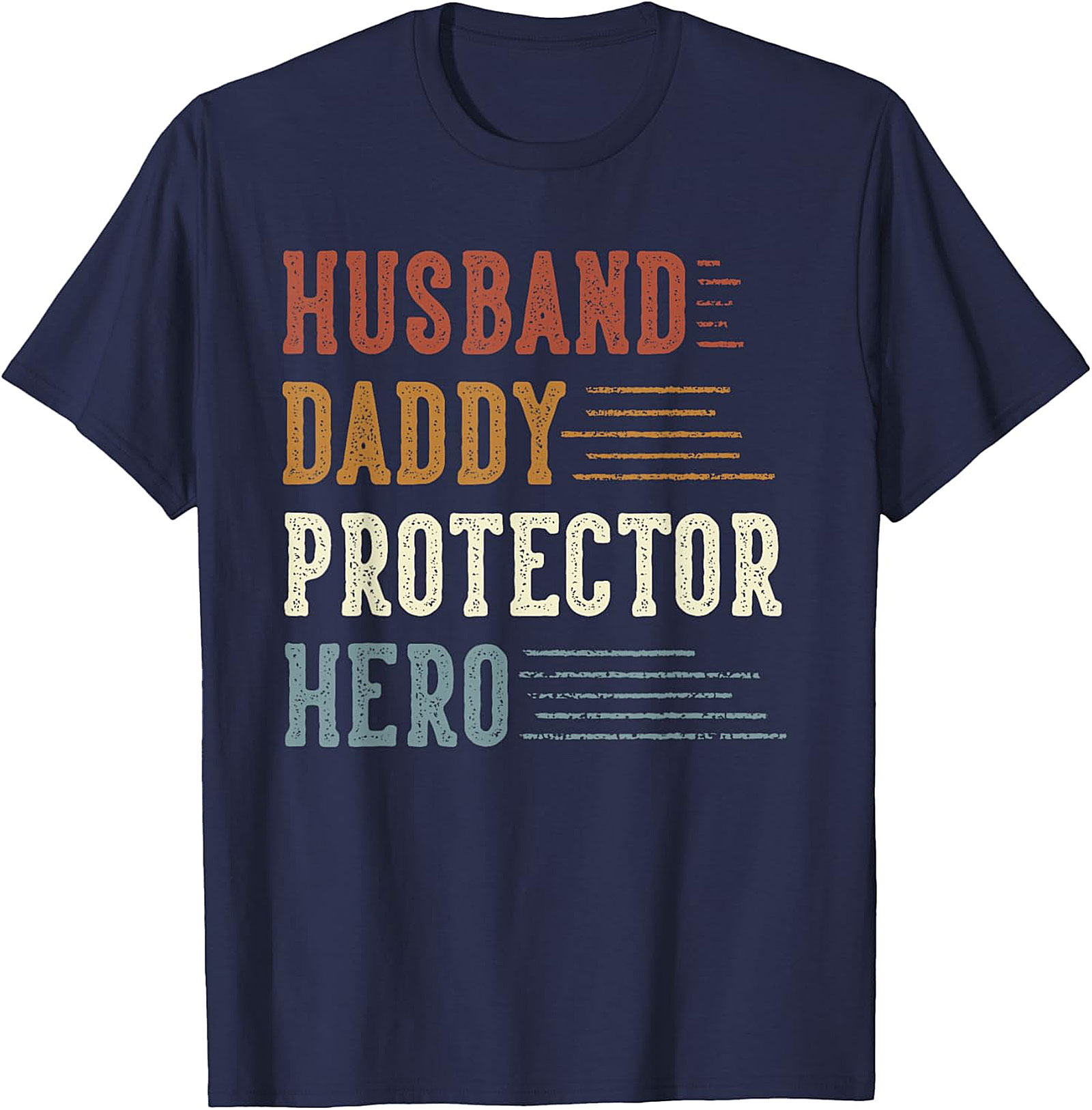 Husband Daddy Protector Hero T-Shirt | Dad Gift Tee