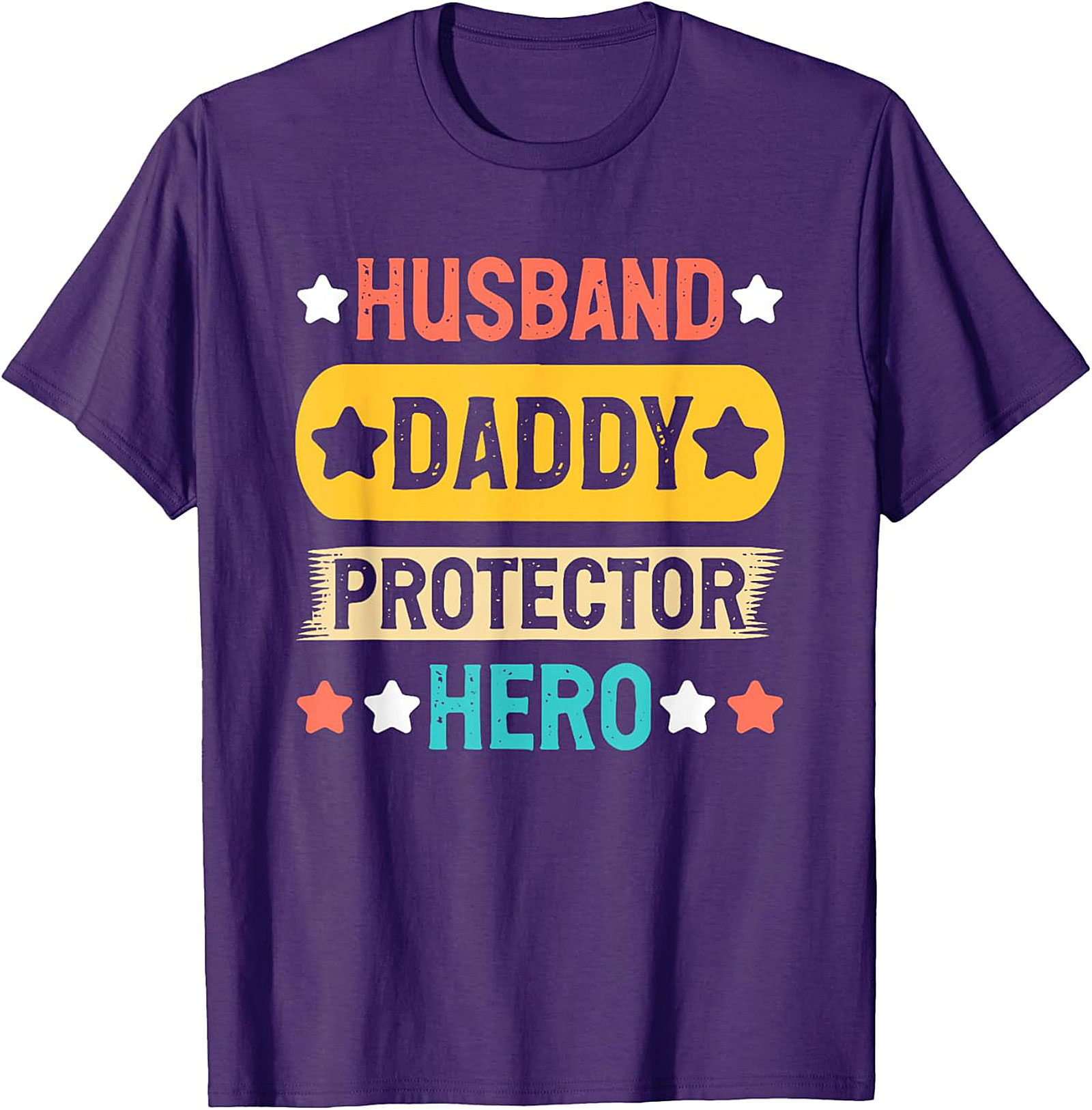 Husband Daddy Protector Hero Shirt | Great Dad Gift
