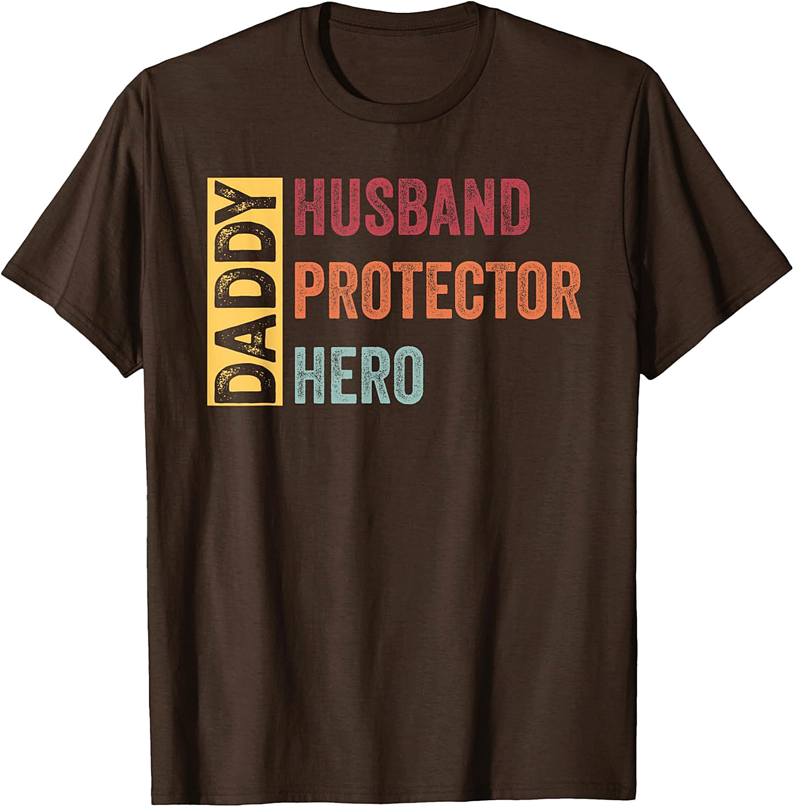 Daddy Husband Protector Hero T-Shirt | Retro Dad Graphic Tee