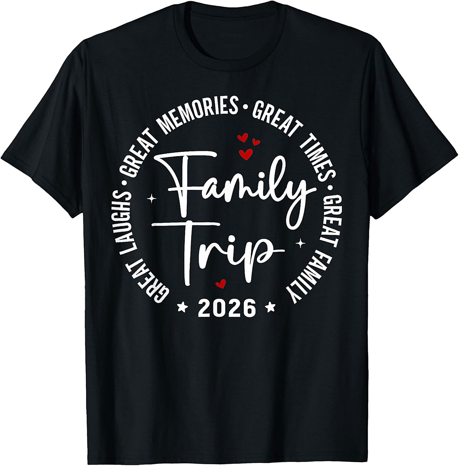 Family Trip 2026 Graphic Tee | Matching Vacation Shirt
