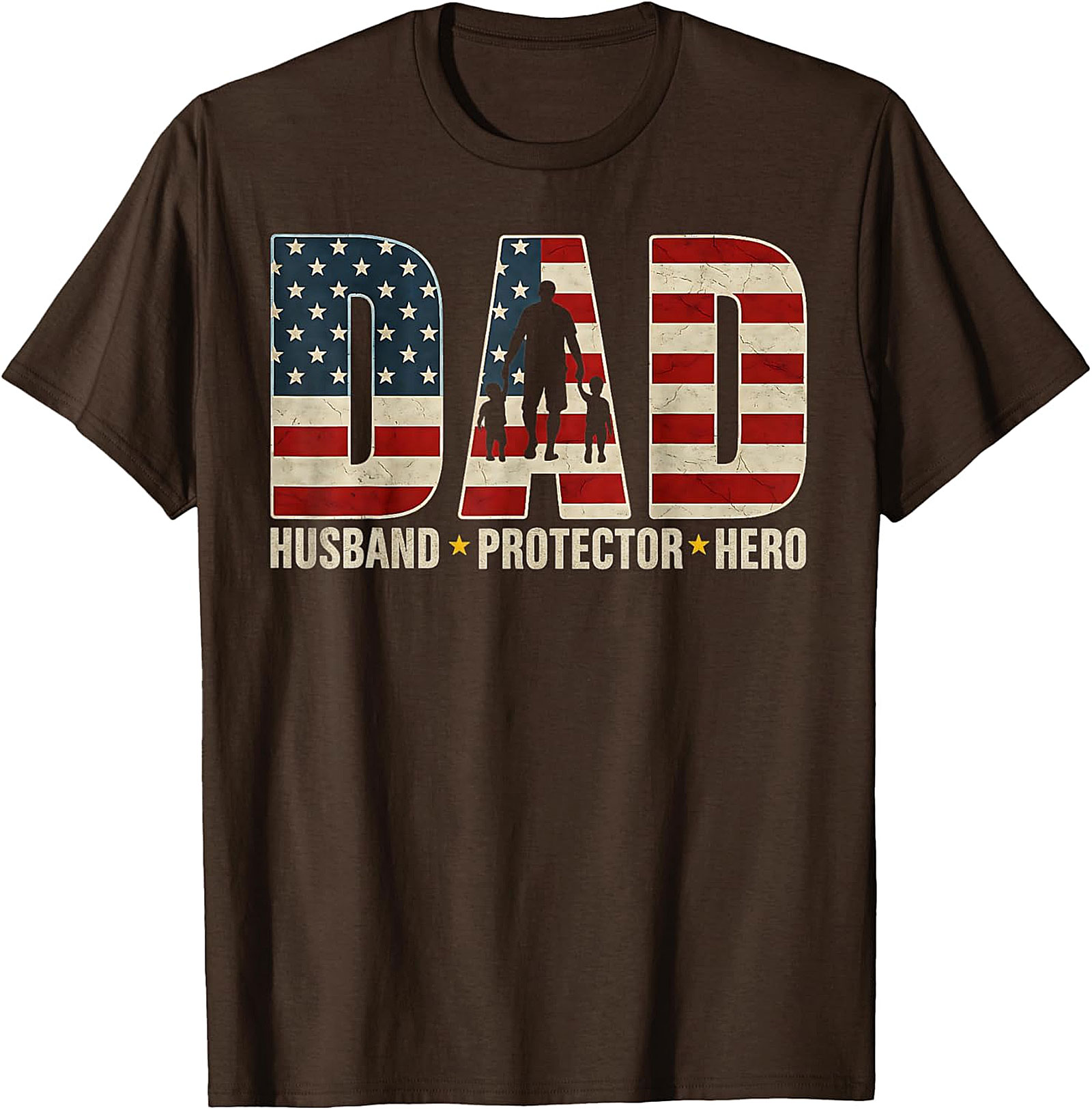 Patriotic Dad T-Shirt | Husband Protector Hero Tee