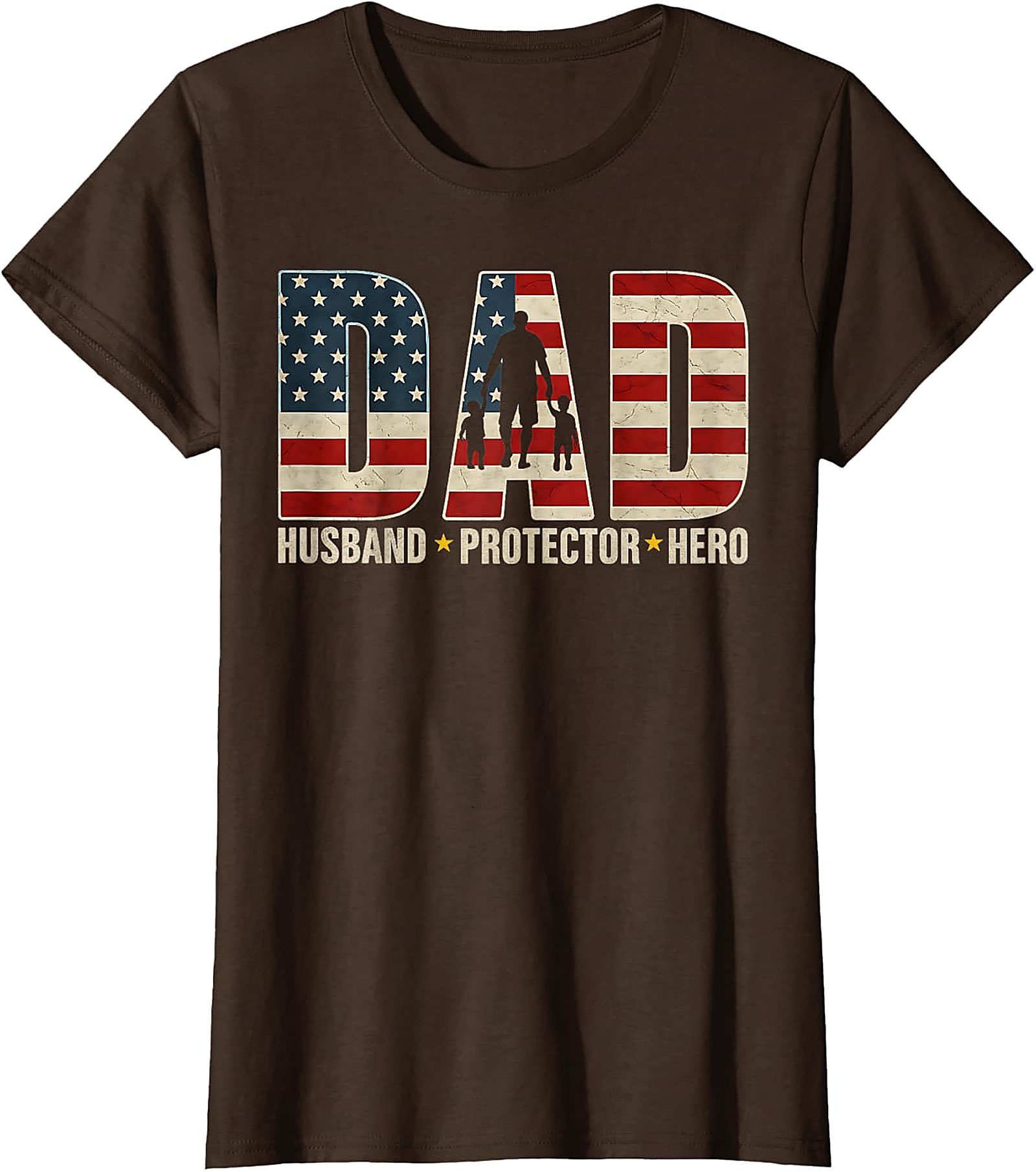 Patriotic Dad T-Shirt | Husband Protector Hero Tee