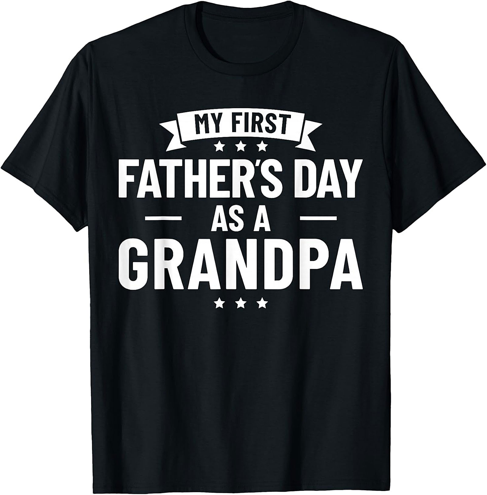  First Father's Day Grandpa Tee | Soft New Grandfather Gift