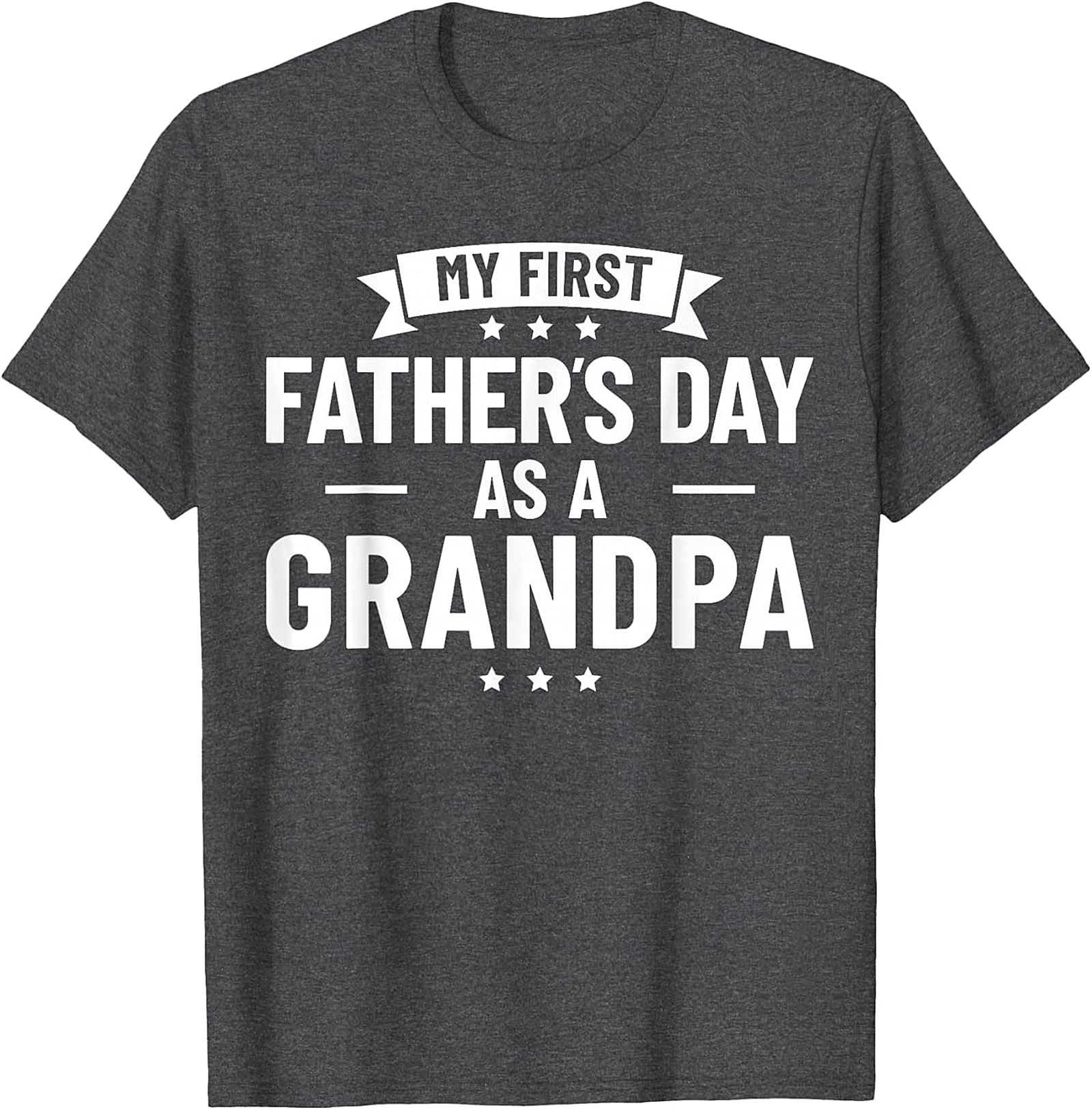  First Father's Day Grandpa Tee | Soft New Grandfather Gift