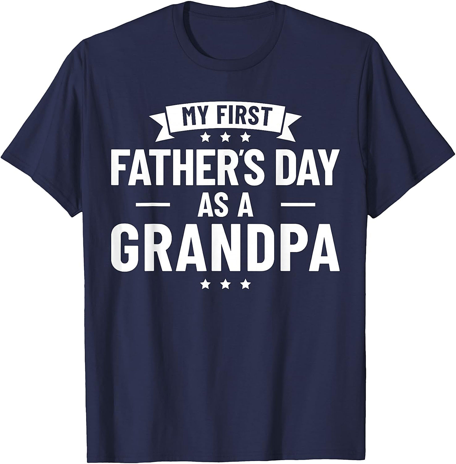  First Father's Day Grandpa Tee | Soft New Grandfather Gift