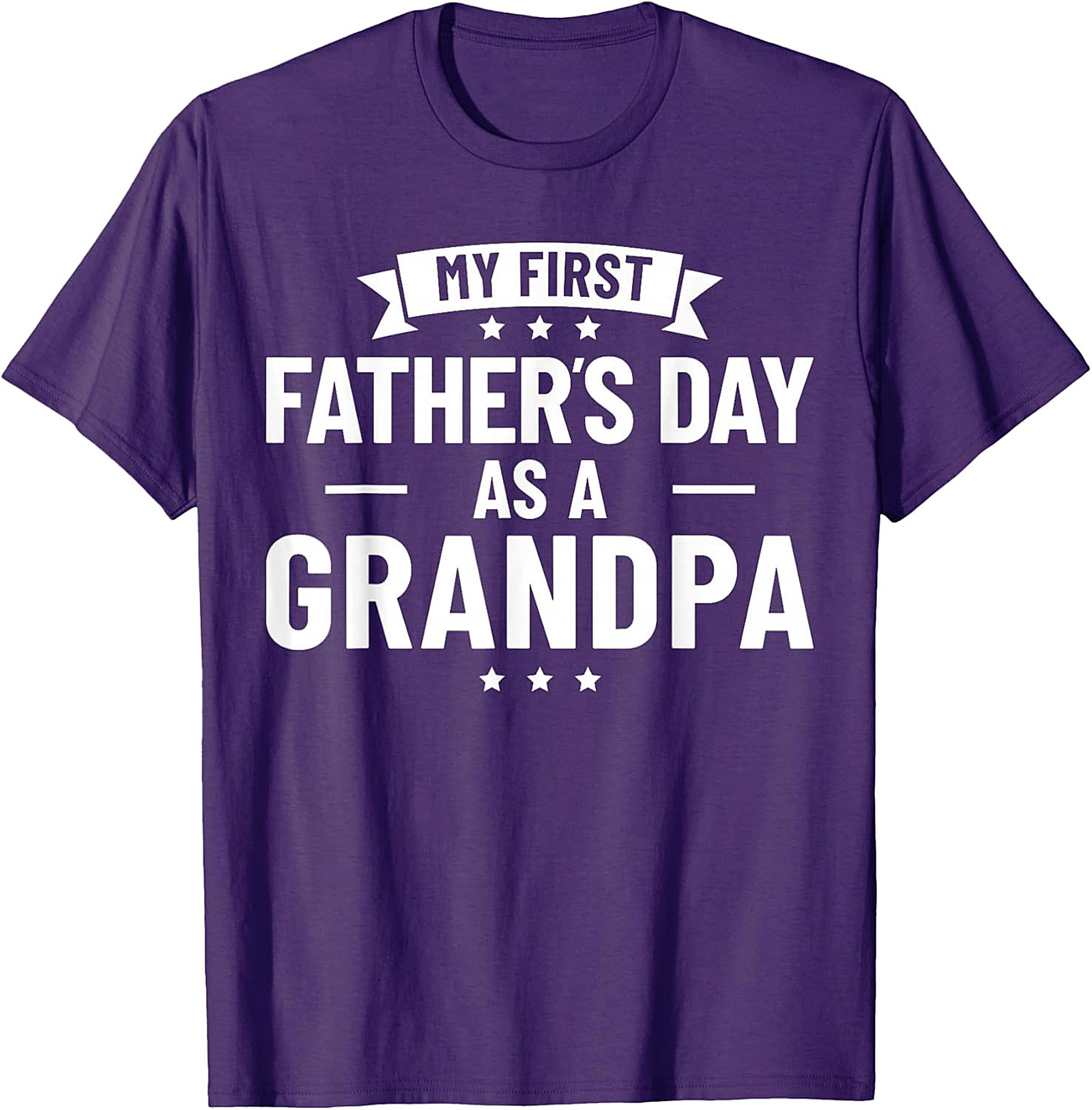  First Father's Day Grandpa Tee | Soft New Grandfather Gift