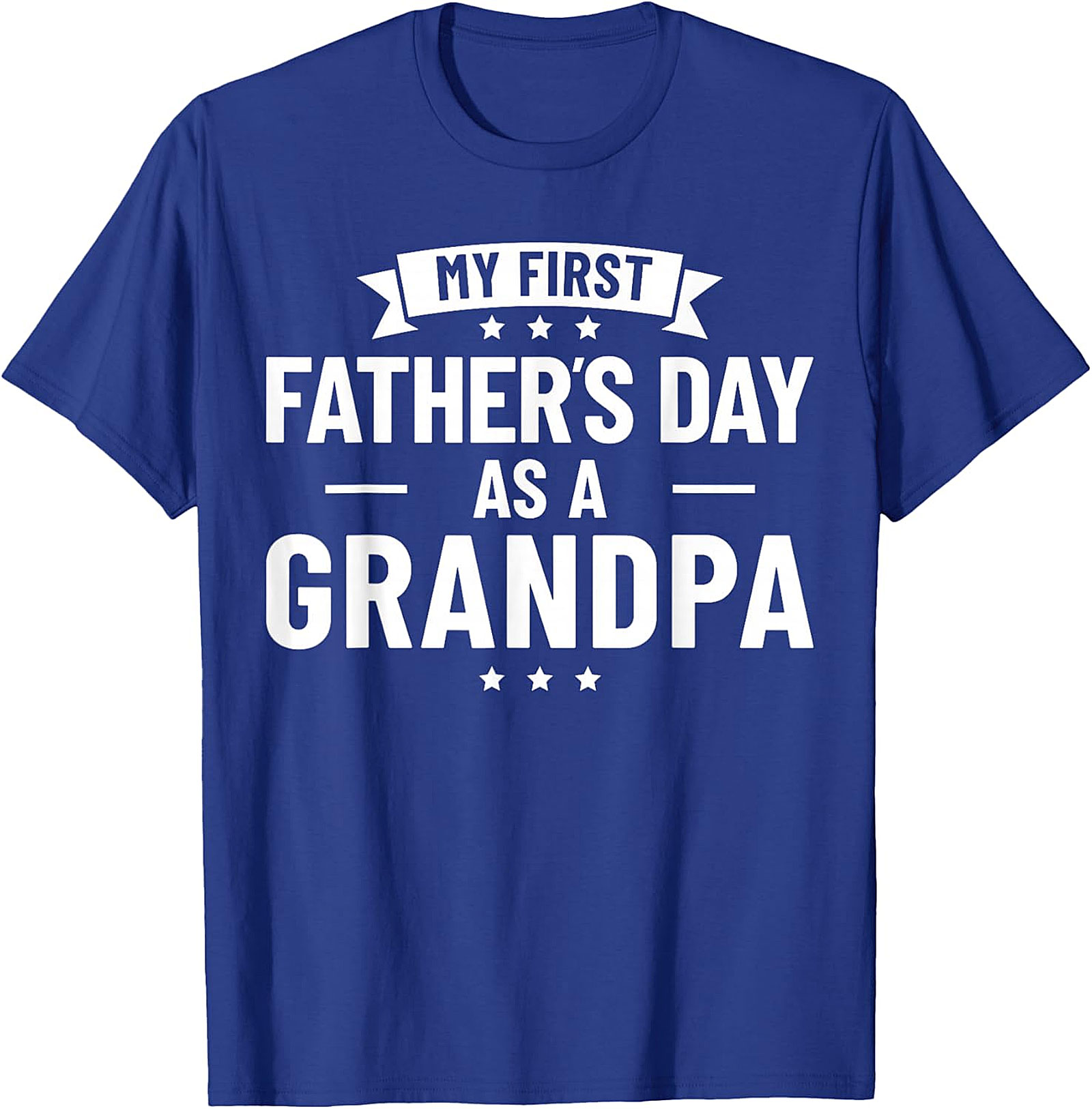  First Father's Day Grandpa Tee | Soft New Grandfather Gift