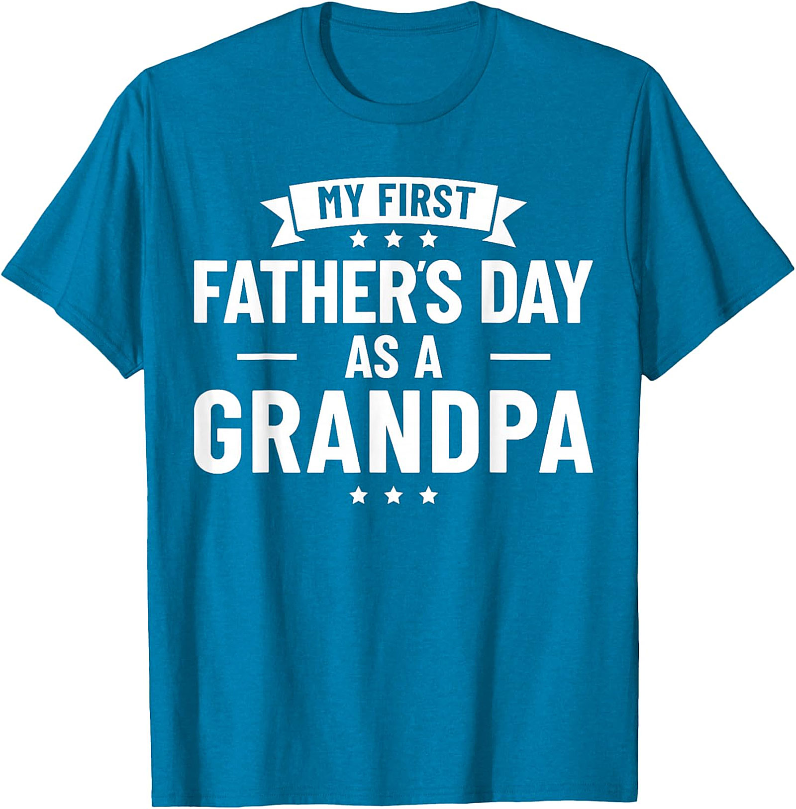 First Father's Day Grandpa Tee | Soft New Grandfather Gift
