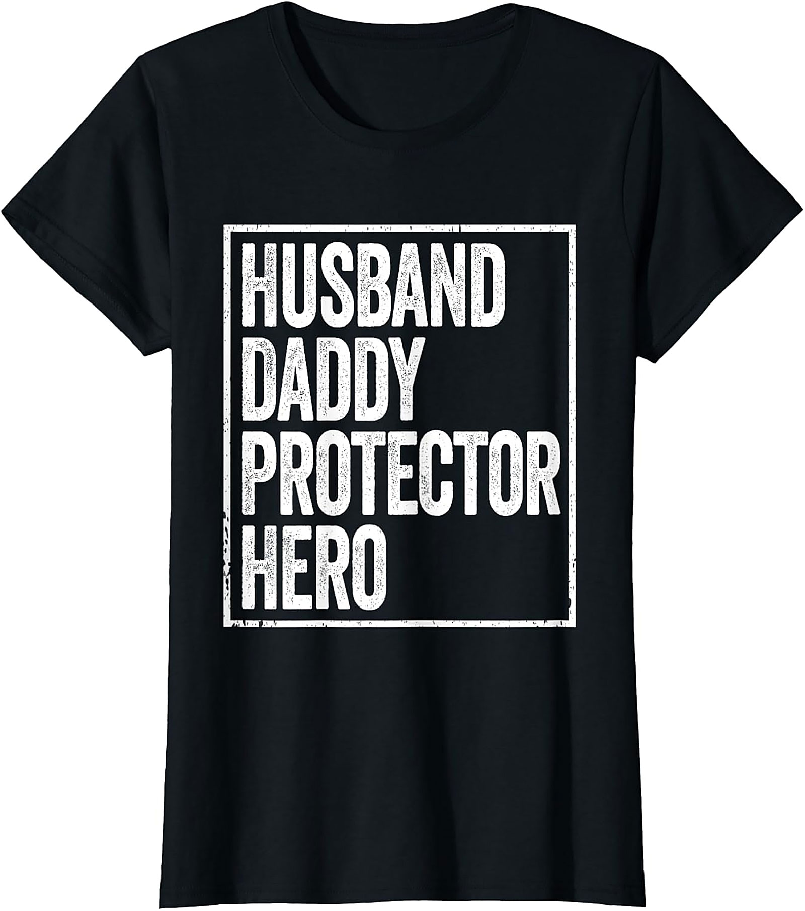 Husband Daddy Protector Hero T-Shirt | Proud Dad Gift