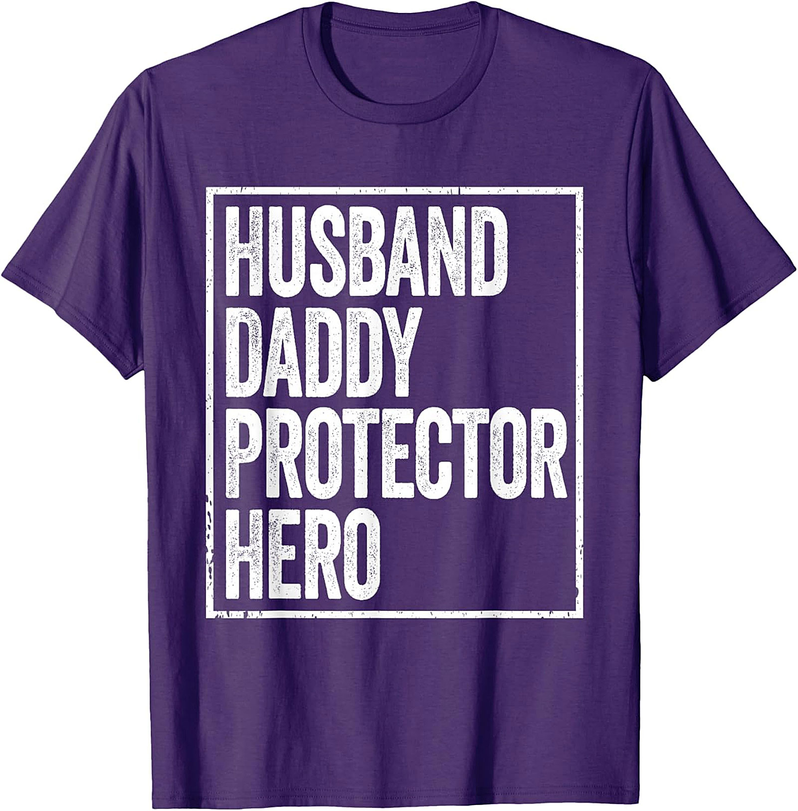 Husband Daddy Protector Hero T-Shirt | Proud Dad Gift