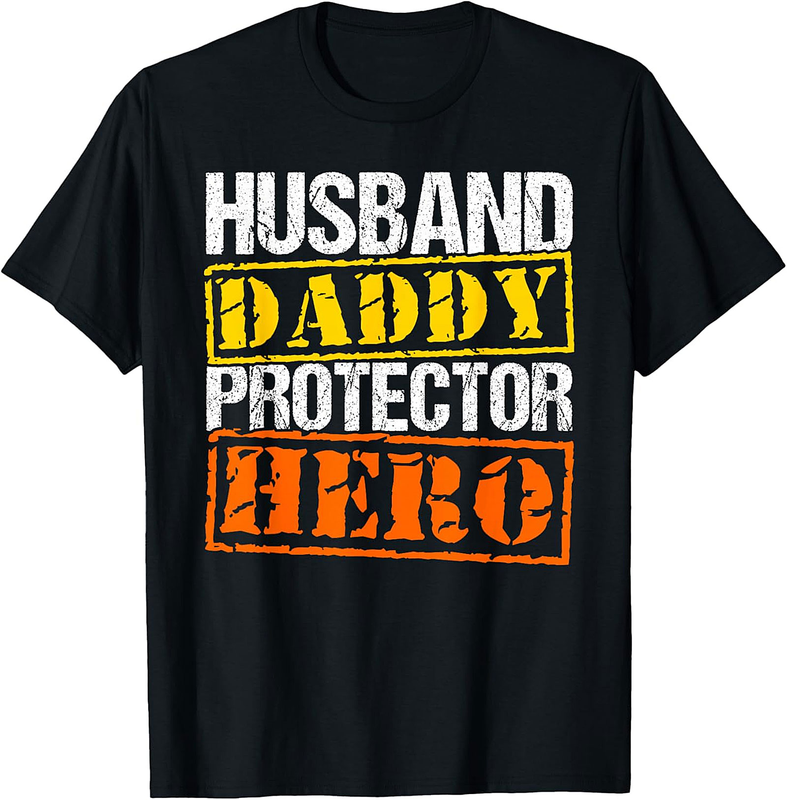 Husband Daddy Protector Hero T-Shirt | Great Dad Gift