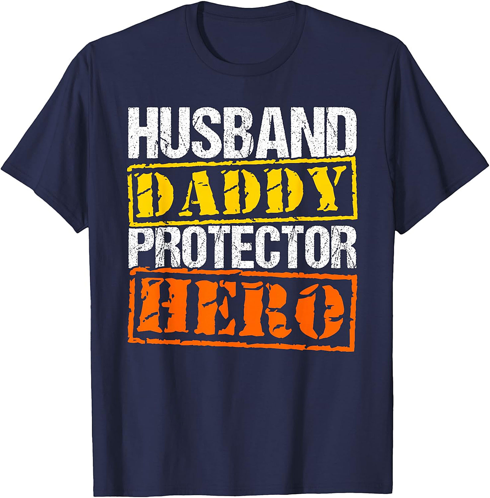 Husband Daddy Protector Hero T-Shirt | Great Dad Gift