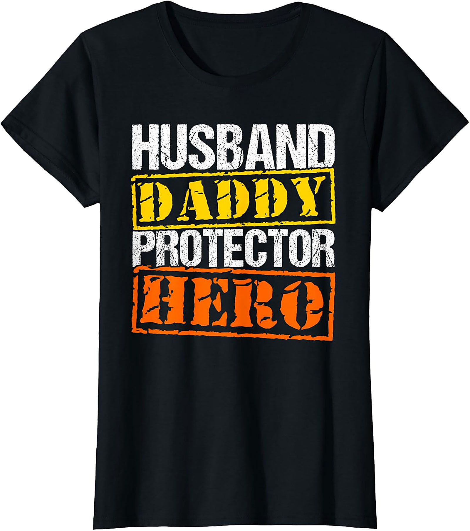 Husband Daddy Protector Hero T-Shirt | Great Dad Gift