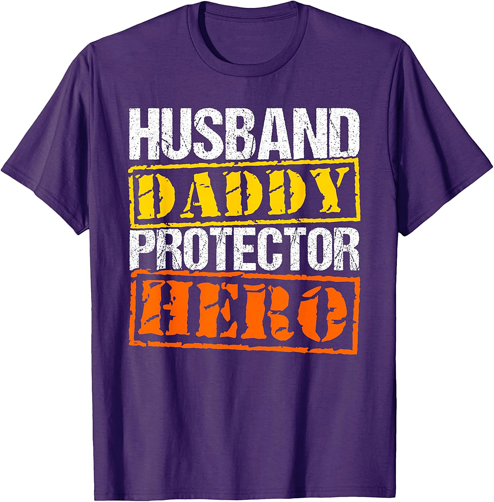 Husband Daddy Protector Hero T-Shirt | Great Dad Gift