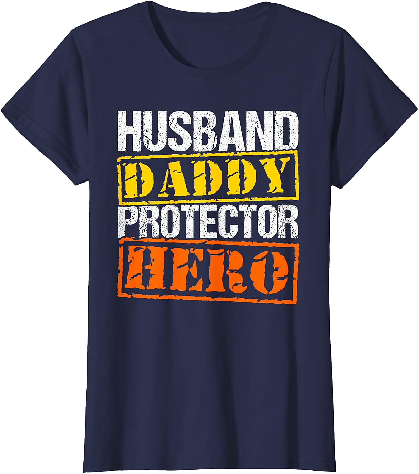 Husband Daddy Protector Hero T-Shirt | Great Dad Gift