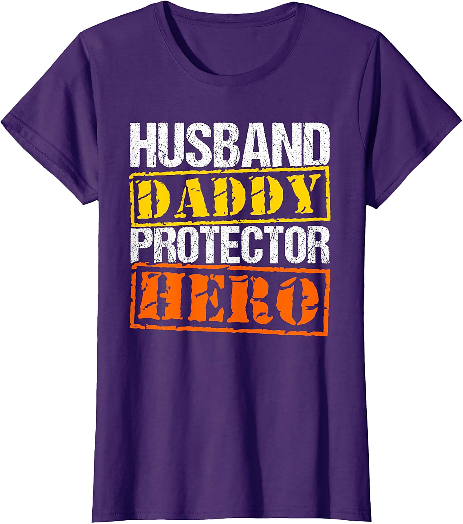 Husband Daddy Protector Hero T-Shirt | Great Dad Gift