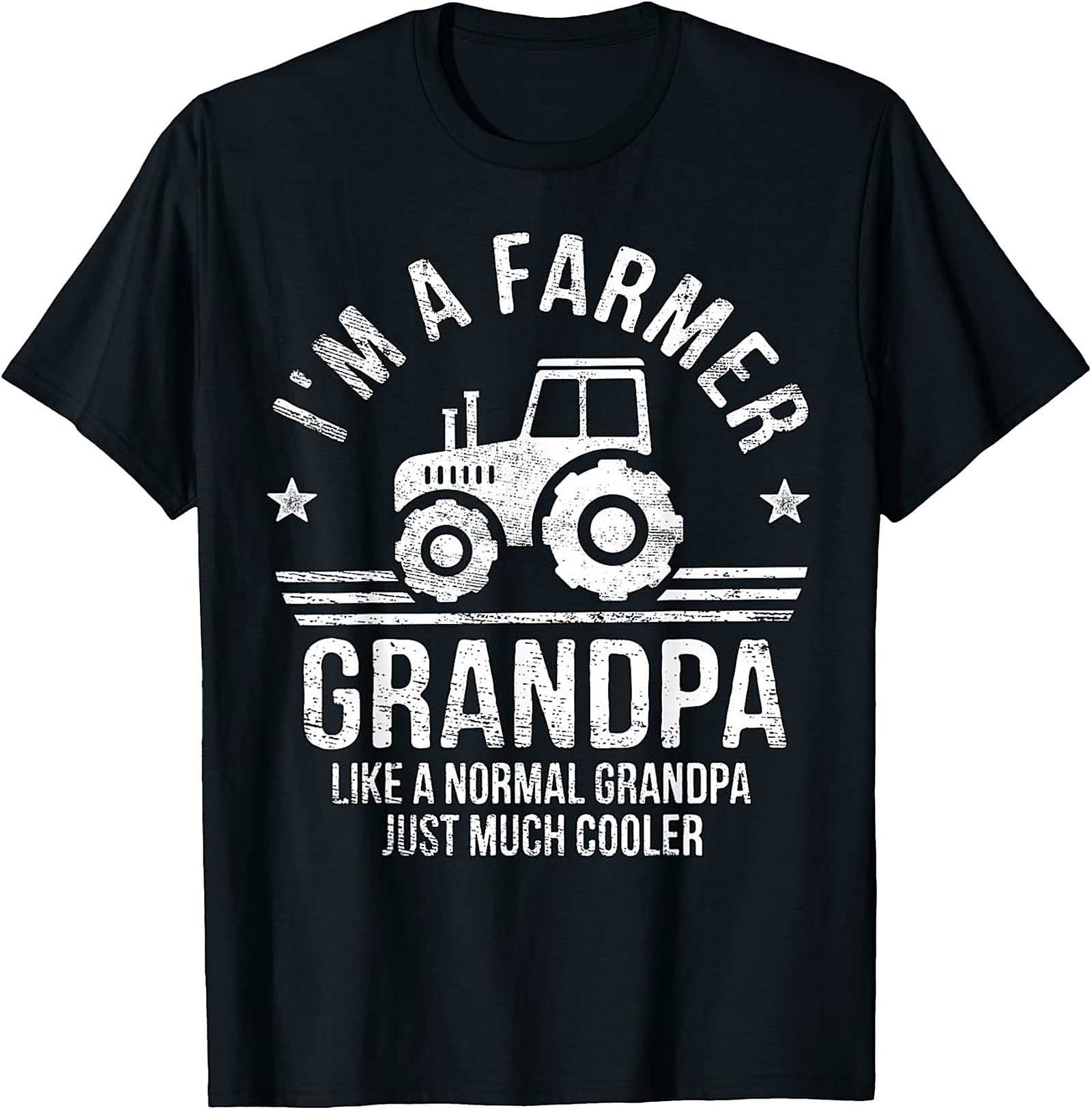 Funny Farmer Grandpa T-Shirt | Cool Grandpa Gift Tee