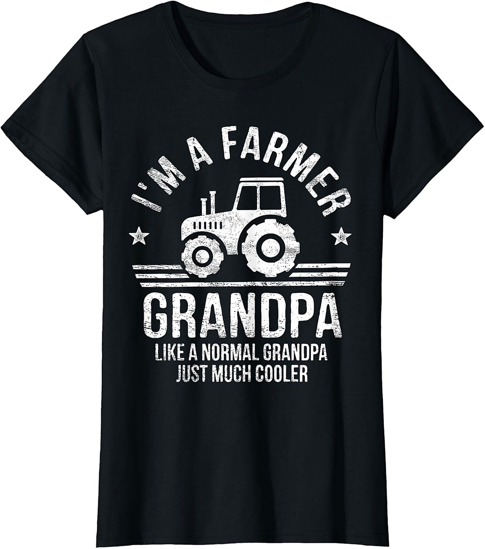 Funny Farmer Grandpa T-Shirt | Cool Grandpa Gift Tee