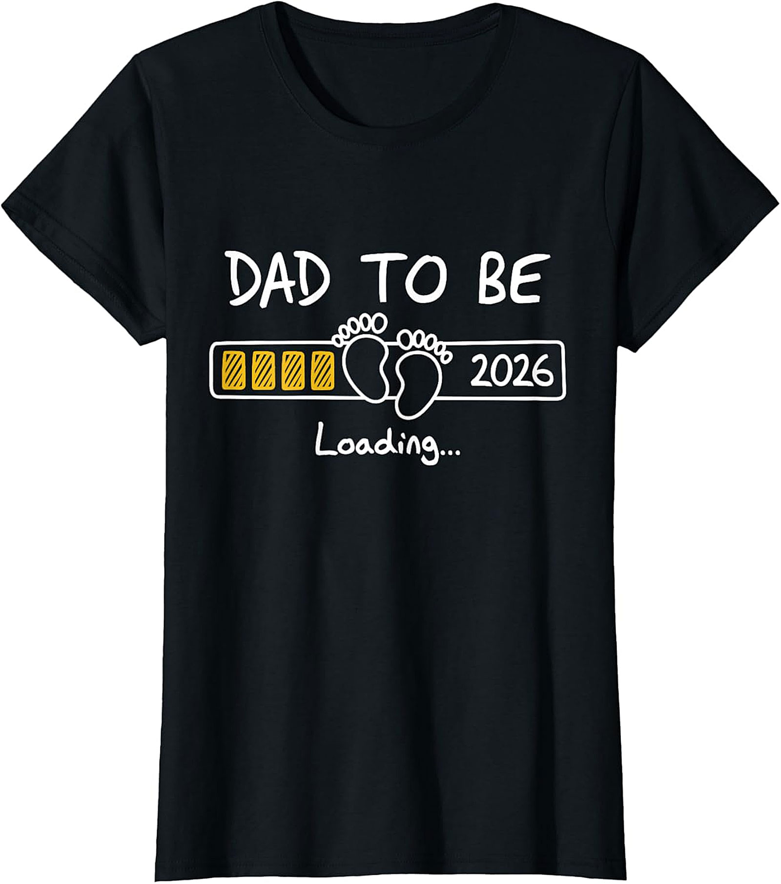 Dad to Be 2026 T-shirt | Funny New Dad Announcement Tee