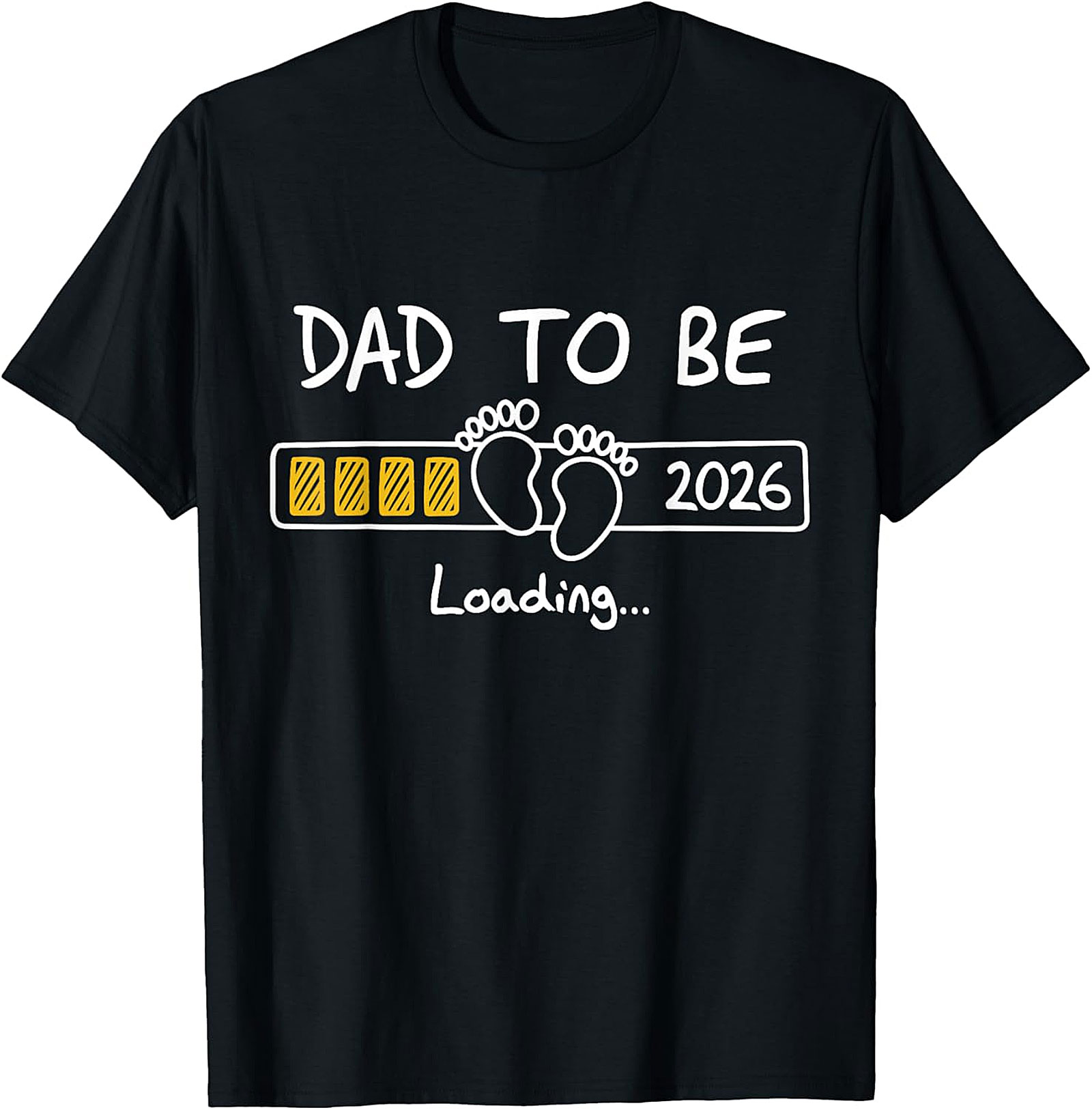 Dad to Be 2026 T-shirt | Funny New Dad Announcement Tee