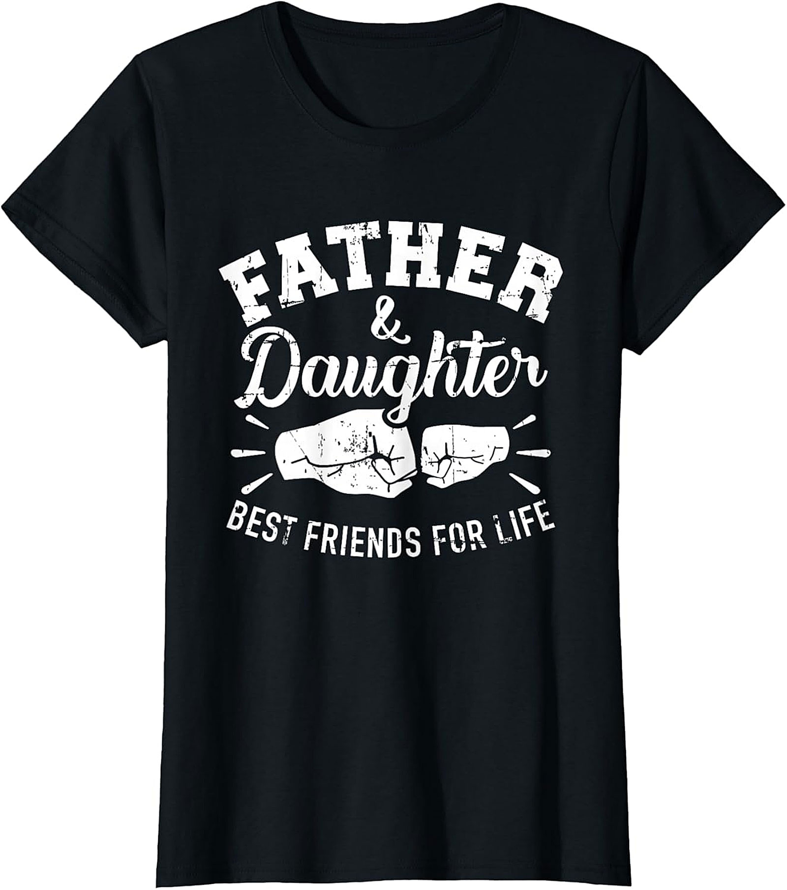 Father & Daughter Best Friends T-Shirt | Soft Cotton Tee