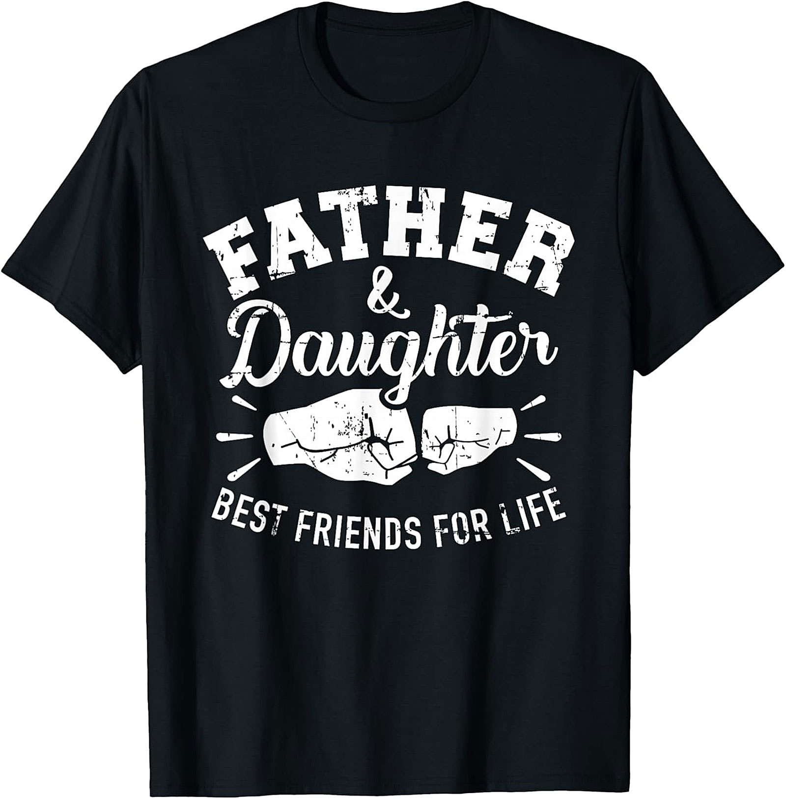 Father & Daughter Best Friends T-Shirt | Soft Cotton Tee