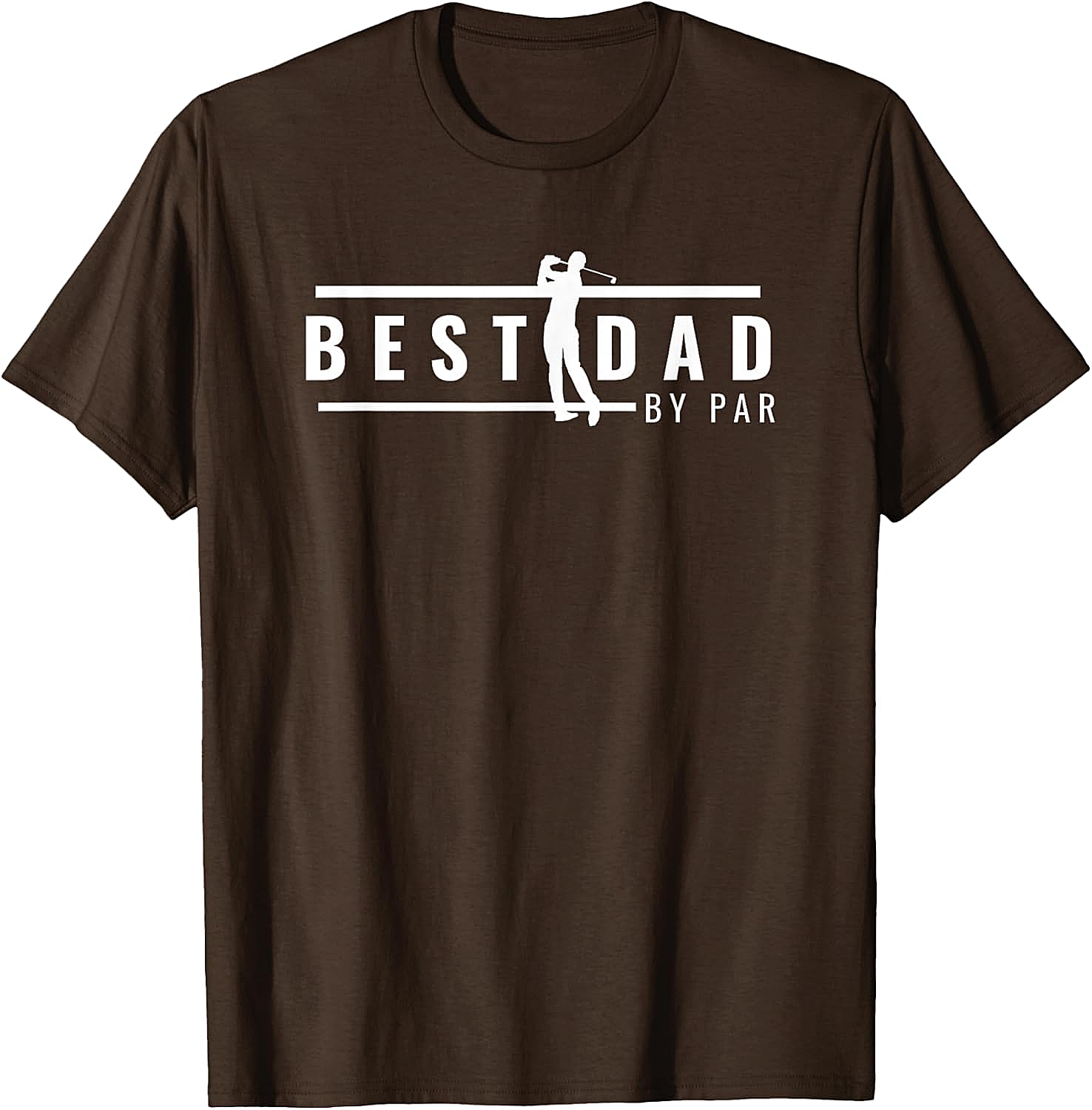  Best Dad by Par T-Shirt Funny Golf Dad Gift Tee